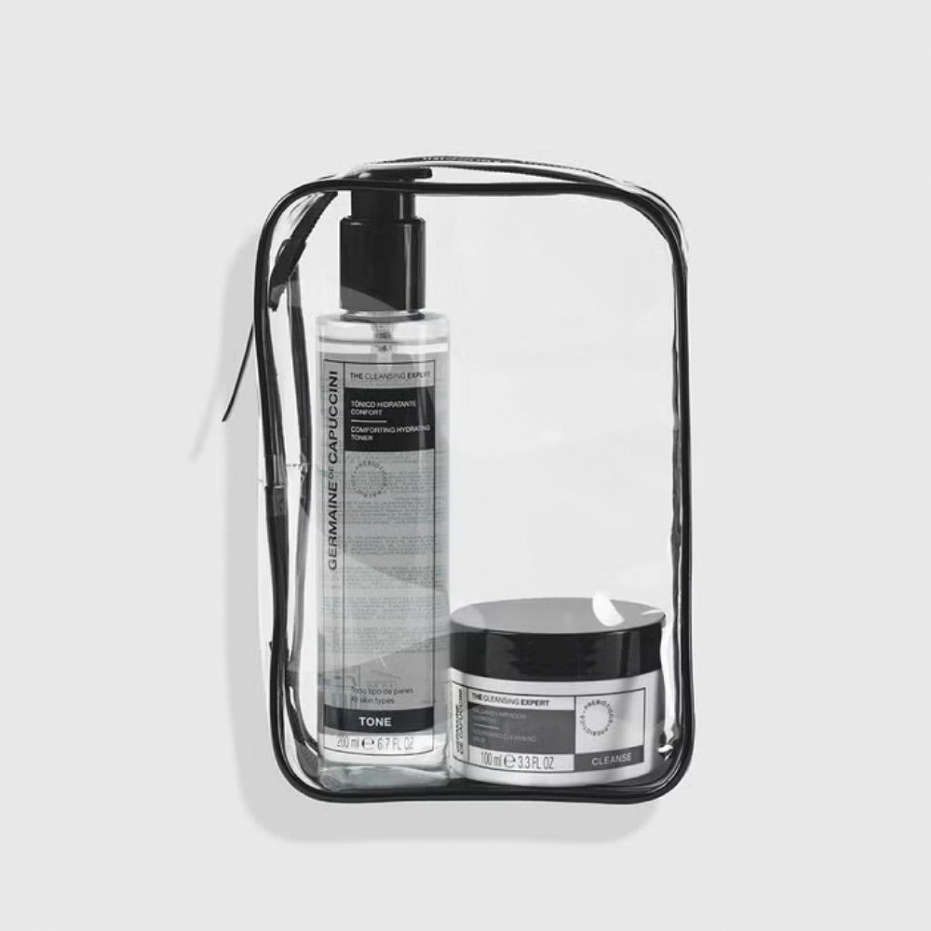 Dúo Limpieza Experta: Bálsamo Limpiador Nutritivo 100ml + Tónico Hidratante Confort 200ml - Germaine de Capuccini ®