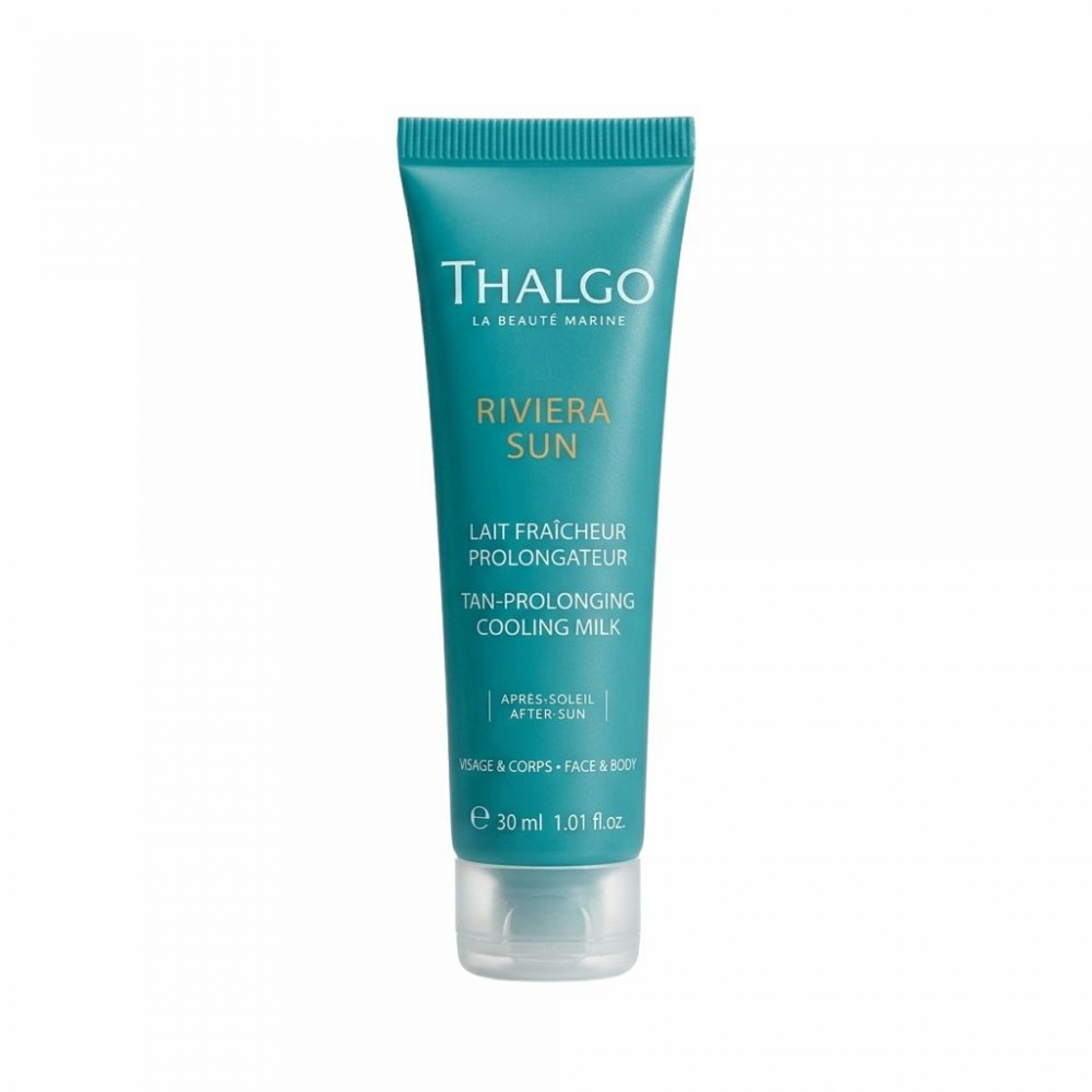Duo Solaire Riviera Sun | Fluido Solar Facial Antiedad SPF50 50 ml + Leche Corporal Post Solar 30 ml – Thalgo ®