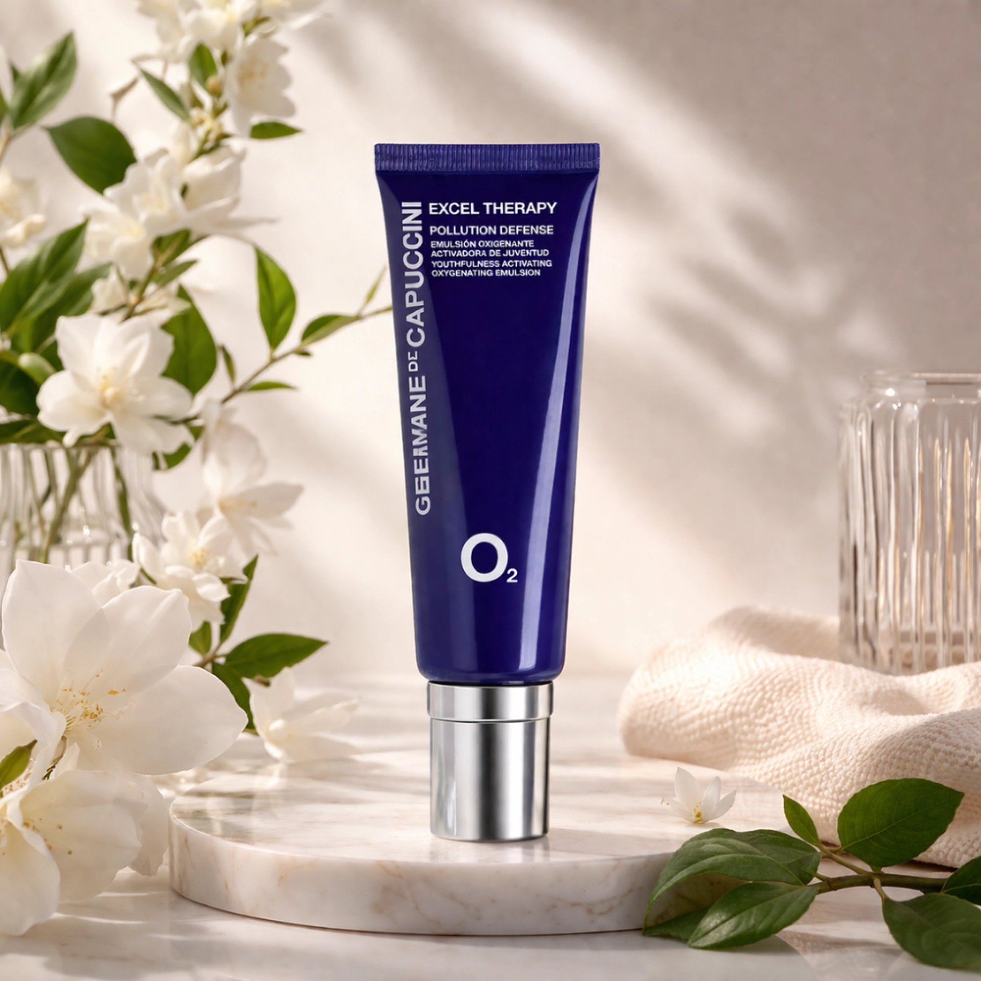 Emulsión Pollution Defense 50 ml | Emulsión Oxigenante - Excel Therapy O2 - Germaine de Capuccini ®