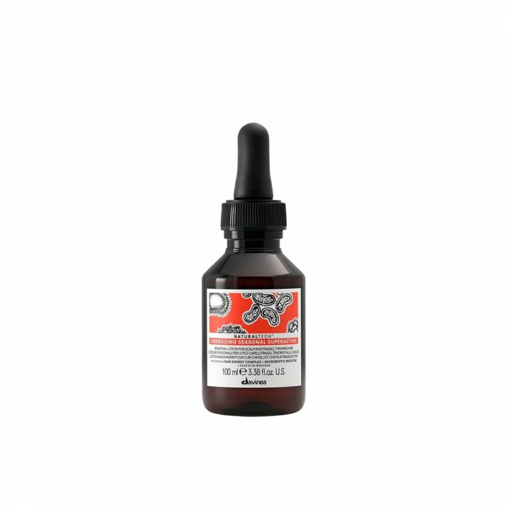 ENERGIZING SEASONAL SUPERACTIVE | Loción cabello frágil y anticaída - Naturaltech - Davines ®