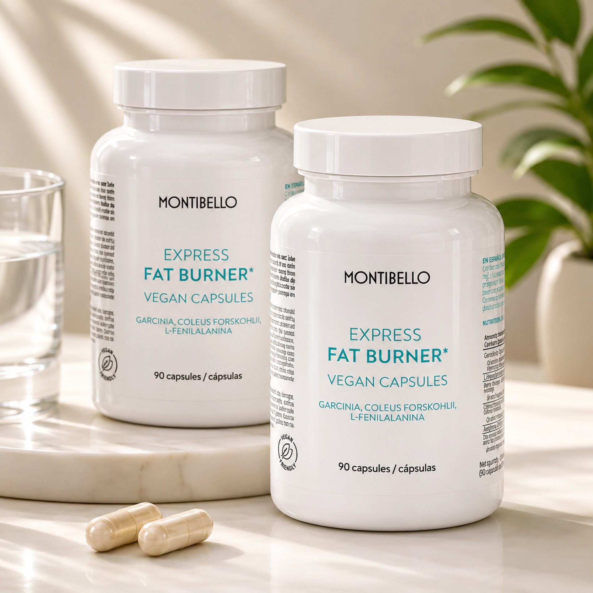 Express Fat Burner | Cápsulas Quemagrasas - Body Treat - Montibello ®