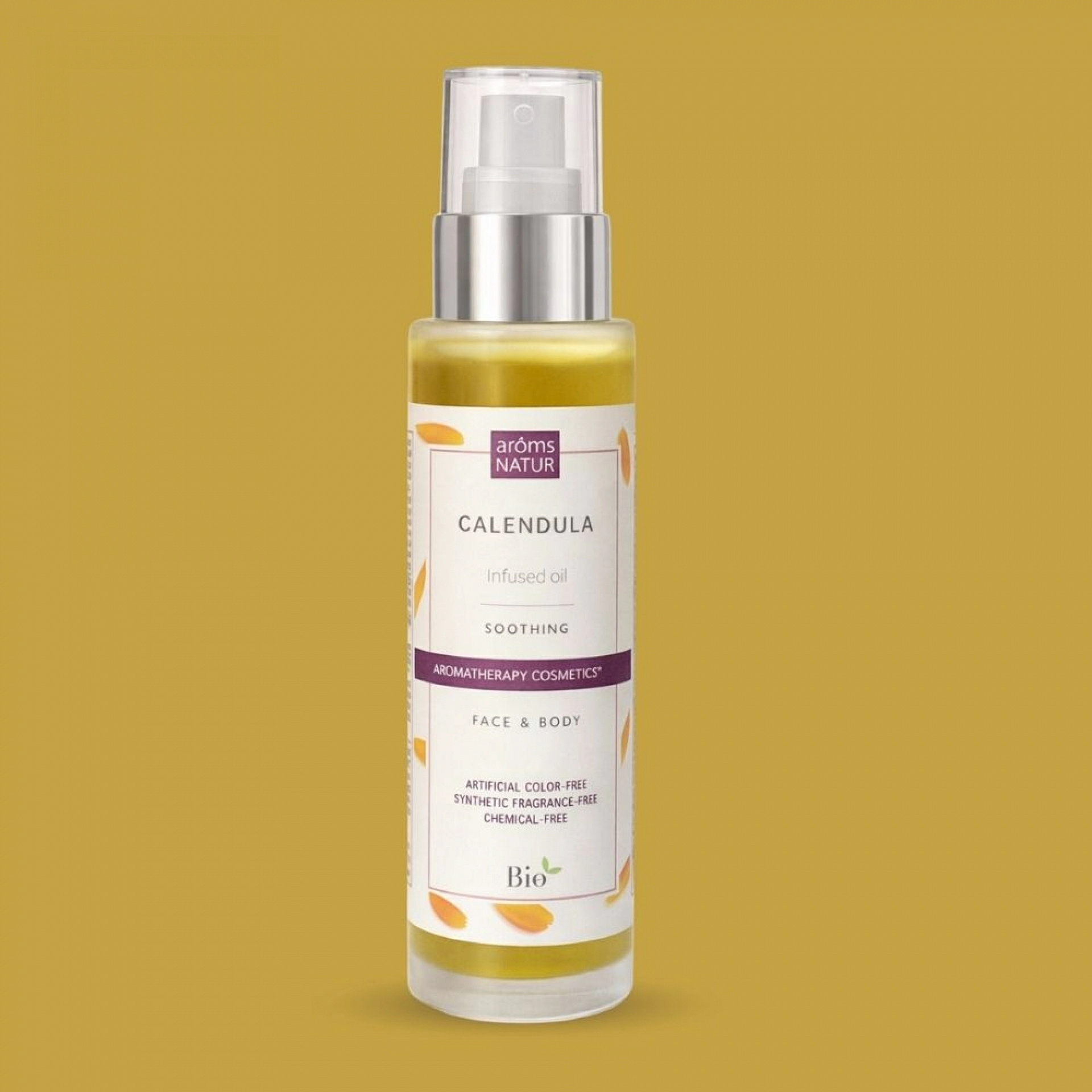 Extracto lipídico Flor de Caléndula | Aceite vegetal calmante 100ml - Arôms Natur ®