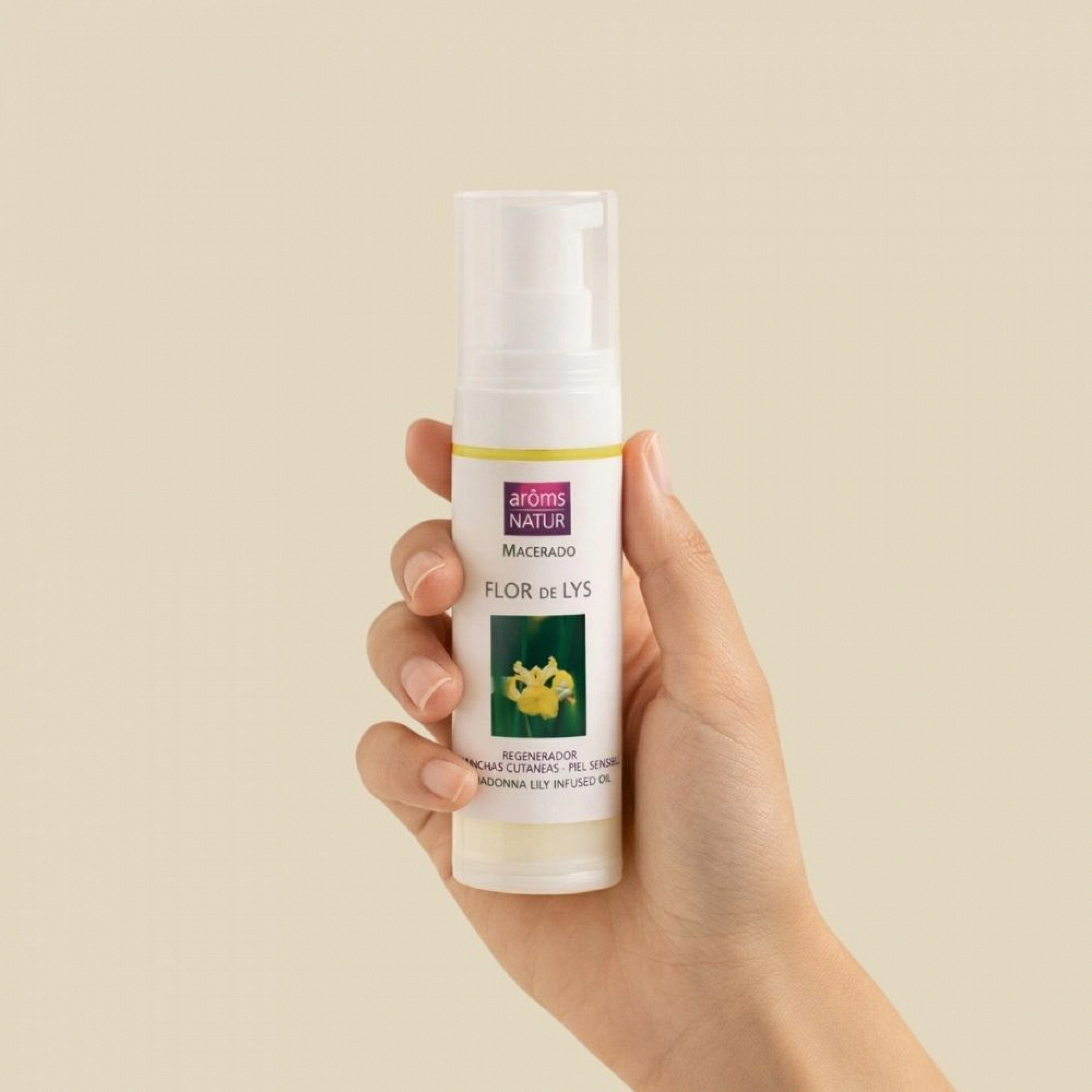 Extracto lipídico Flor de Lys | Aceite vegetal despigmentante 30ml - Arôms Natur ®