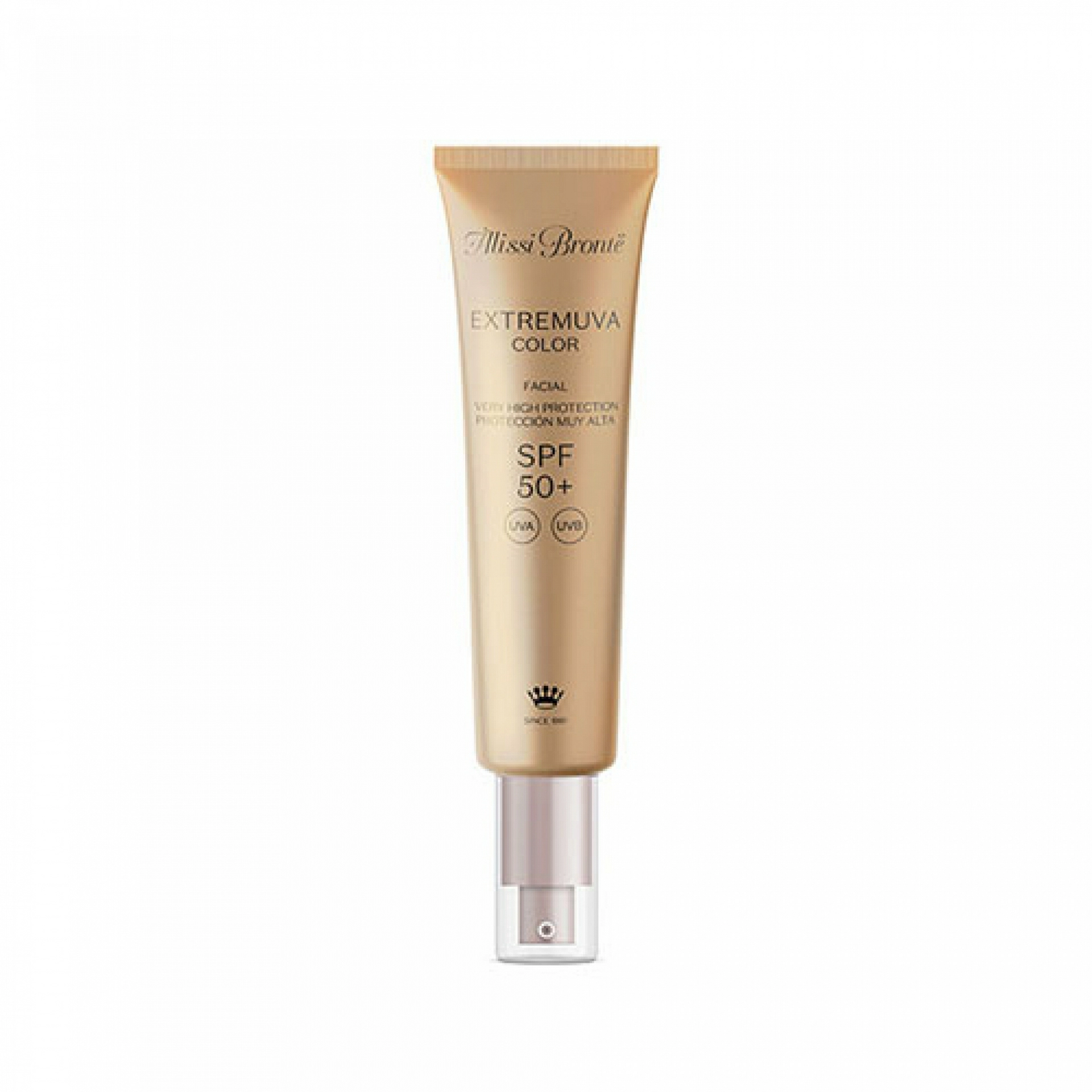 Extremuva Color Facial SPF50+ I Crema solar con color 90ml - Alissi Brontë ®
