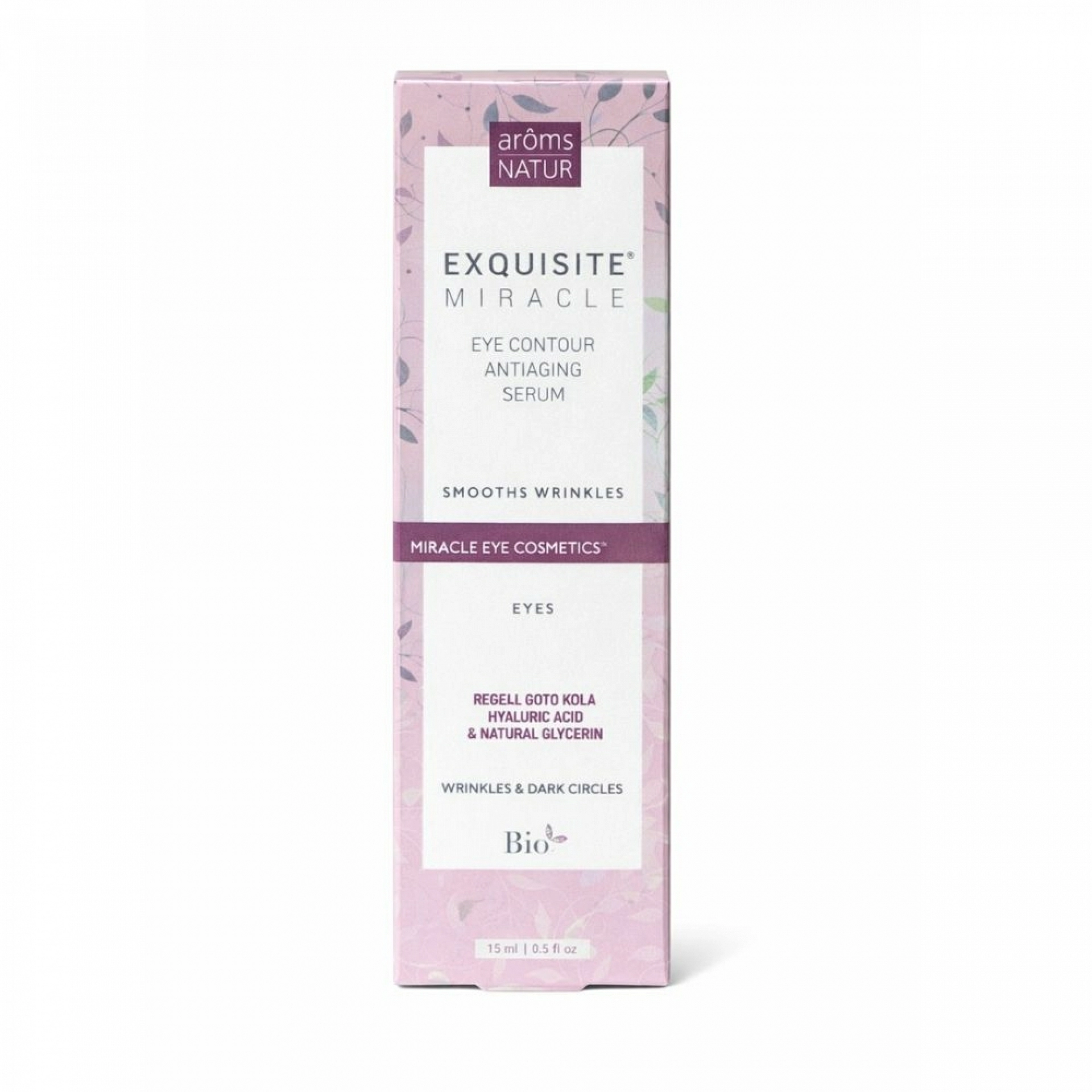 Eye Contour Antiaging Serum  | Sérum antiedad para ojos 15ml - Exquisite Miracle - Arôms Natur ®
