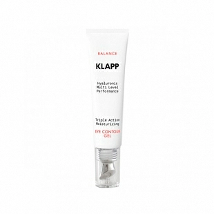 Eye Contour Gel | Contorno de ojos hidratante 15ml - Balance Hyaluronic Multi Level Performance - Klapp ®