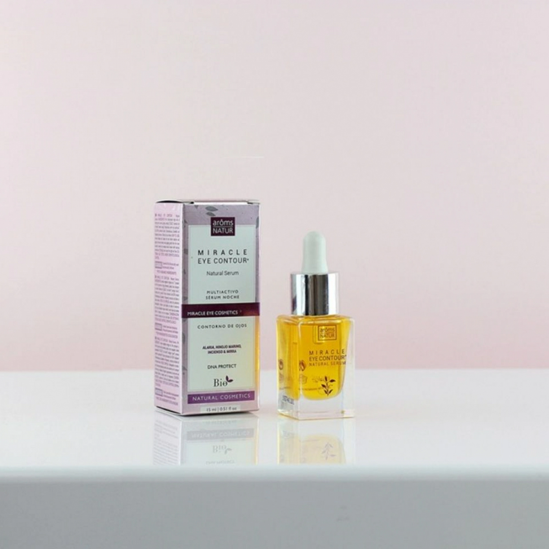 Eye Contour Natural Serum | Sérum reparador para ojos 15ml - Exquisite Miracle - Arôms Natur ®