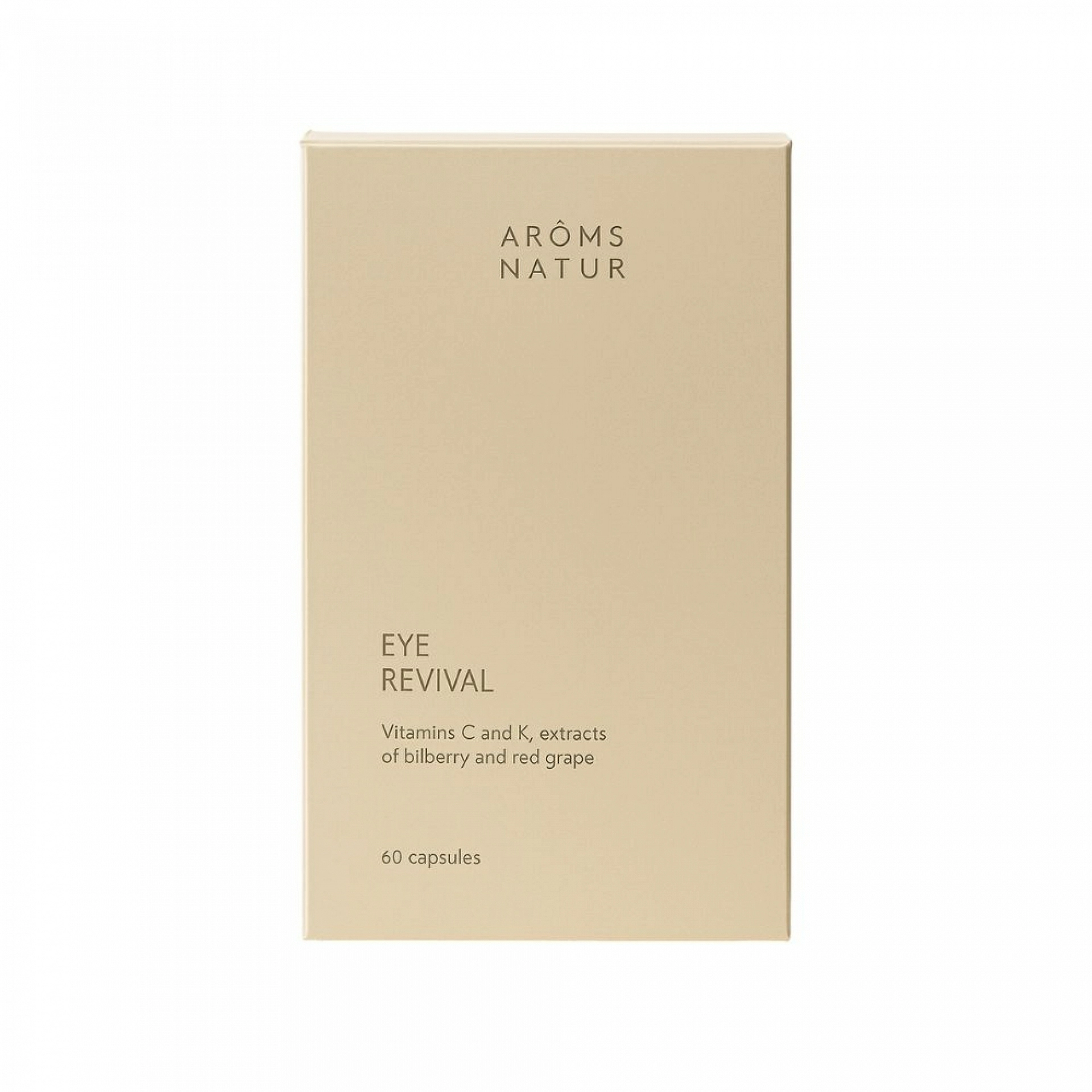 Eye Revival | Cápsulas antibolsas y ojeras 60uds - Nutricosméticos - Arôms Natur ®