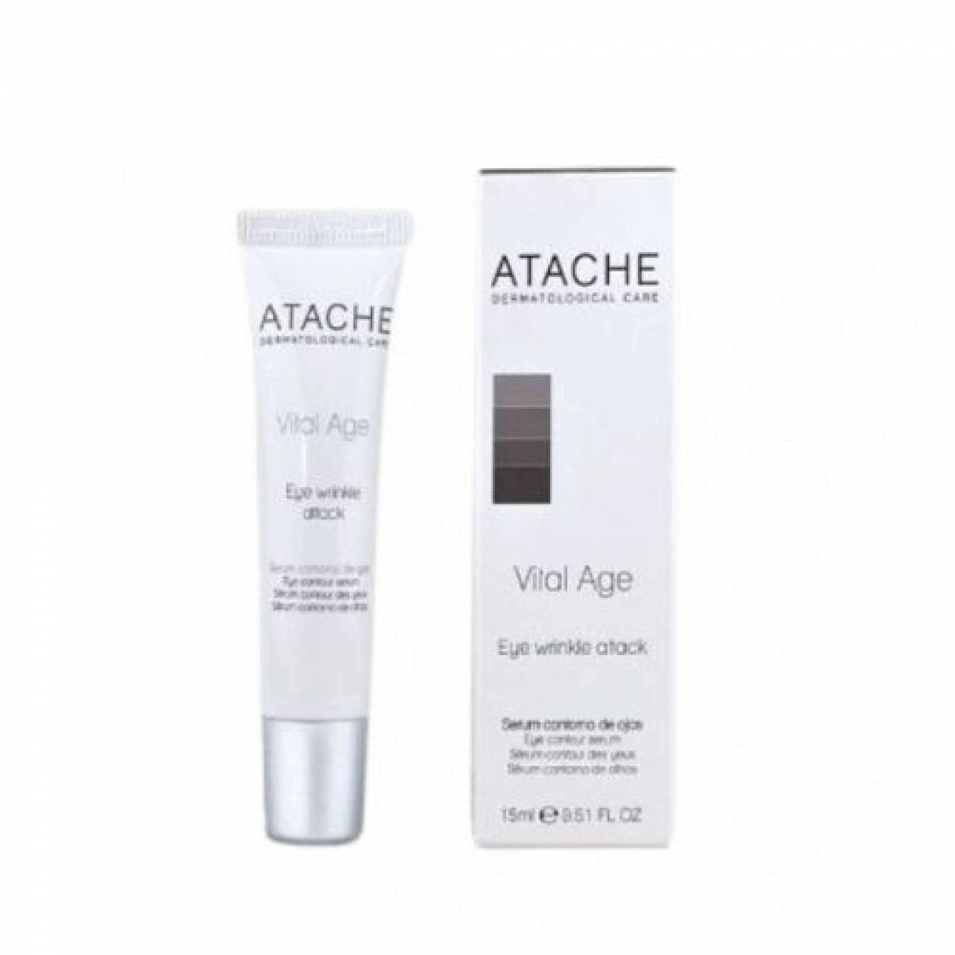 Eye Wrinkle attack | Contorno de ojos antiarrugas 15ml - Vital Age - Atache  ®