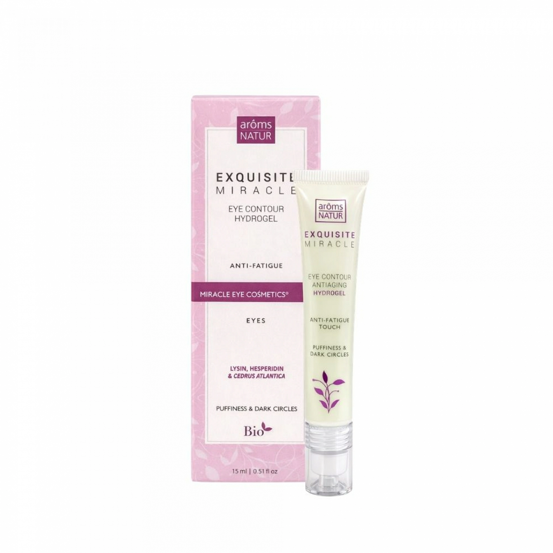 Eyecontour hydrogel | Hidrogel antiedad para los ojos 15ml - Exquisite Miracle - Arôms Natur ®