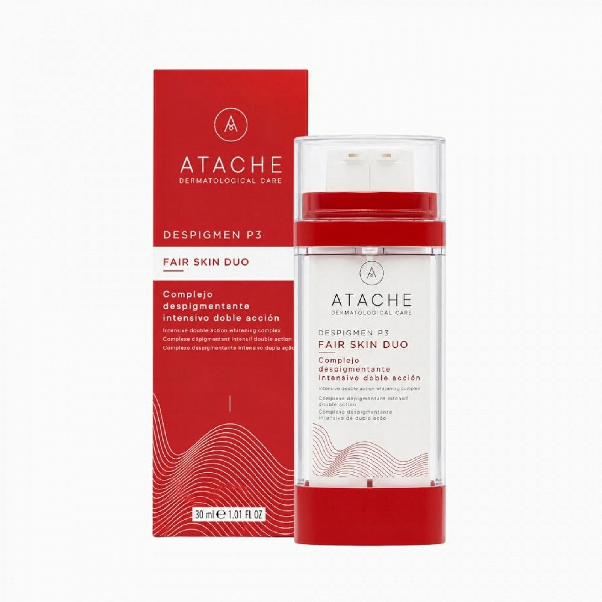 Fair Skin Duo | Doble serum despigmentante 30ml - Despigmen P3 - Atache ®