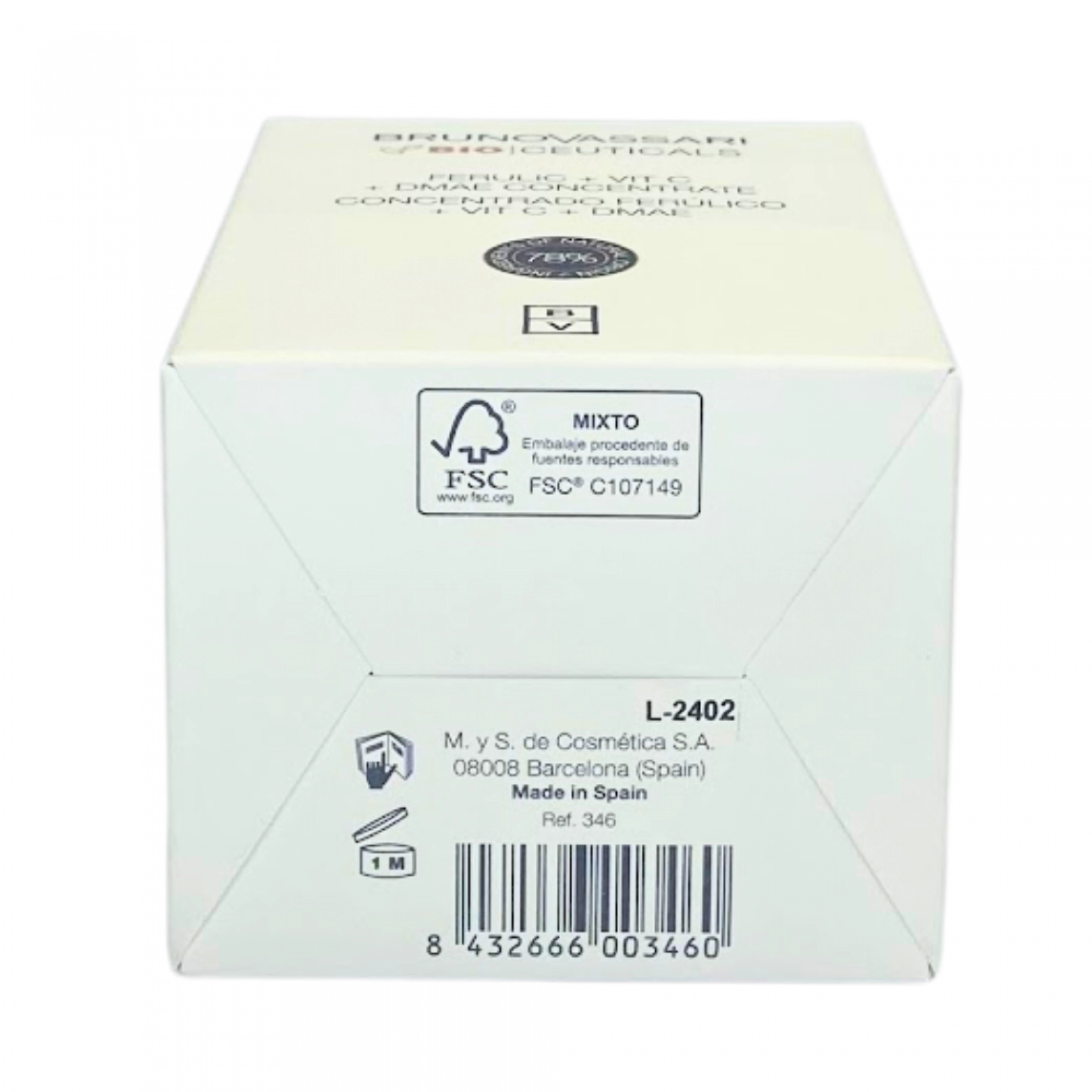 Ferulic + Vit C + DMAE Concentrate | Serum antioxidante y reafirmante 30ml -  Bioceuticals - Bruno Vassari ®