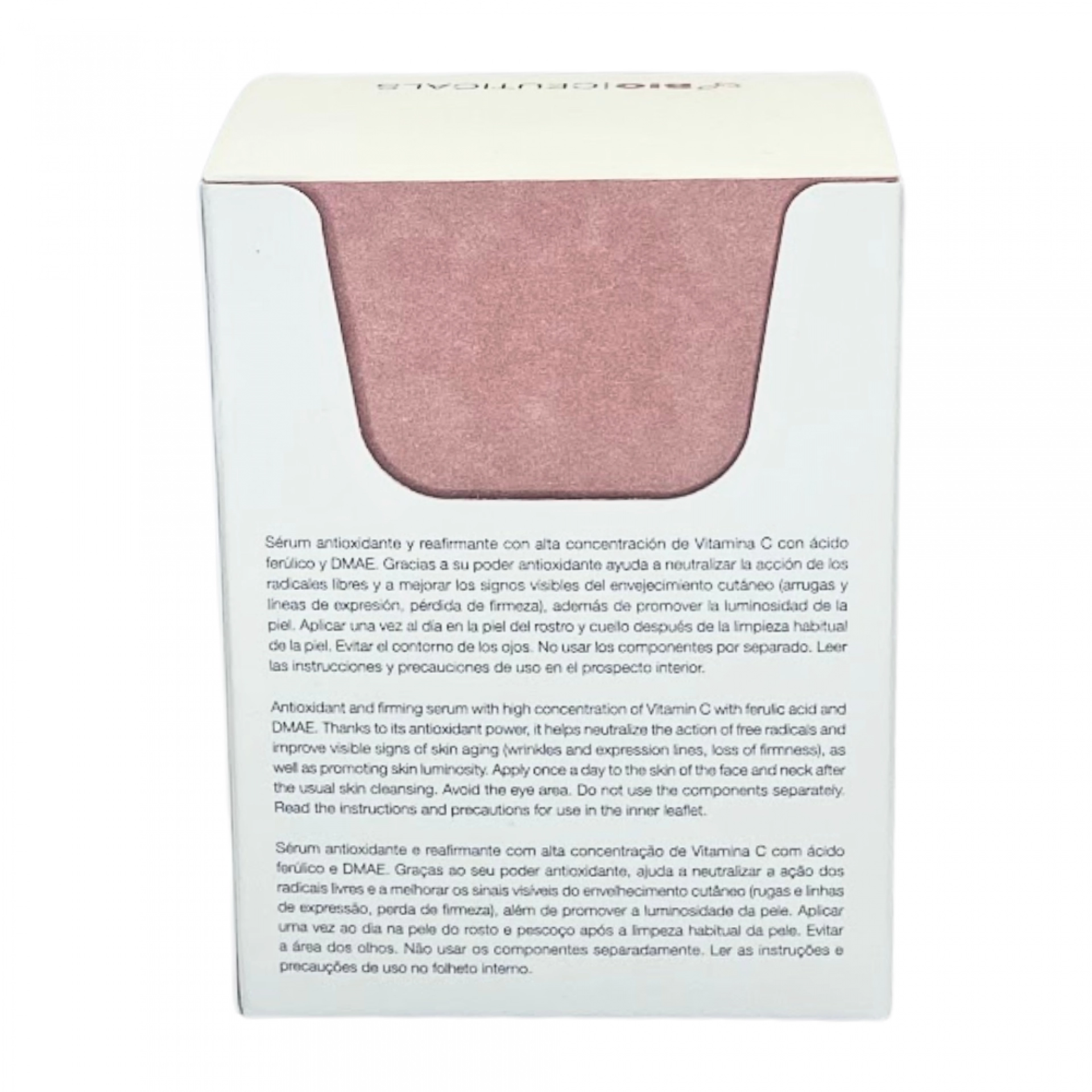 Ferulic + Vit C + DMAE Concentrate | Serum antioxidante y reafirmante 30ml -  Bioceuticals - Bruno Vassari ®