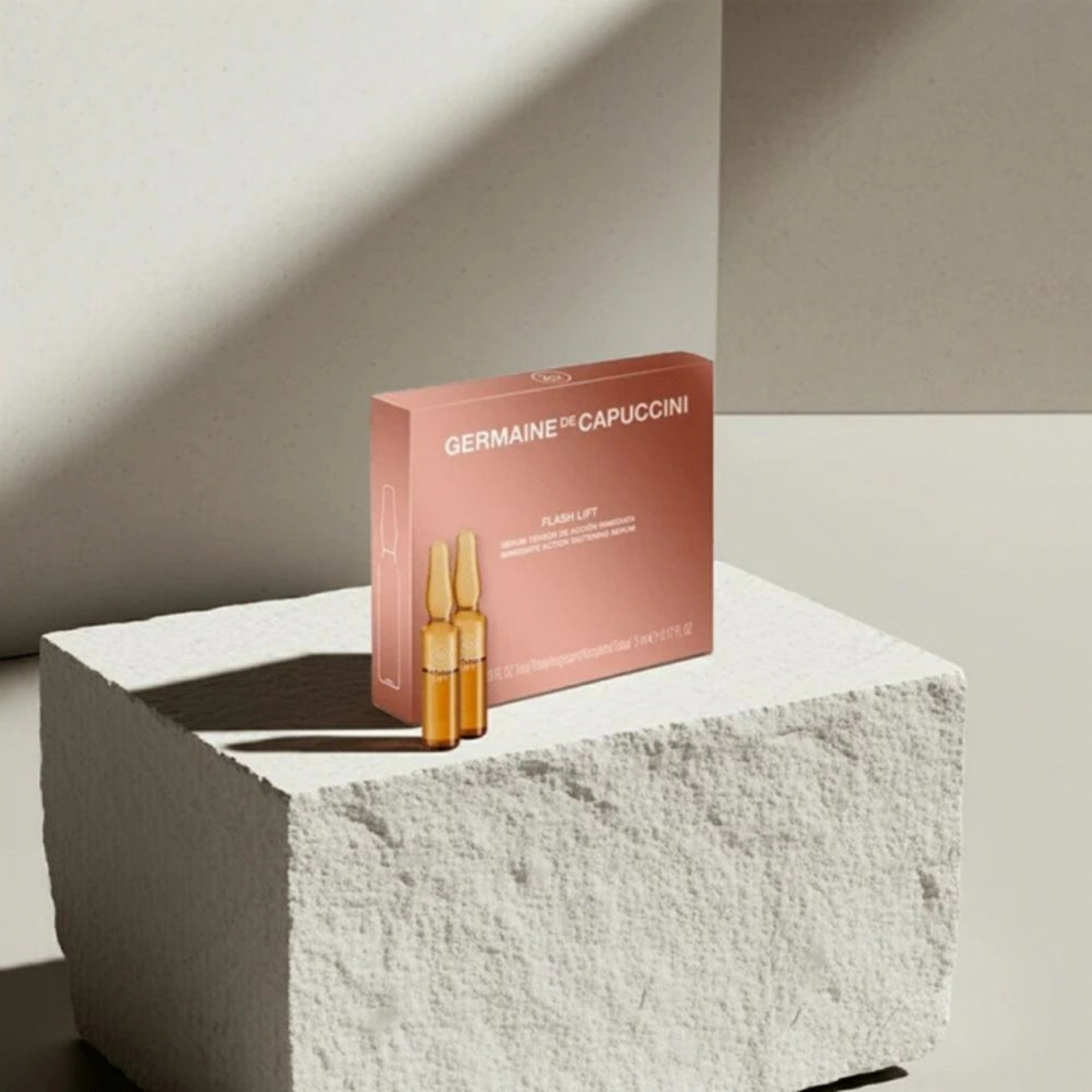 Flash Lift  | Ampollas efecto lifting 5x1ml- Options - Germaine de Capuccini ®