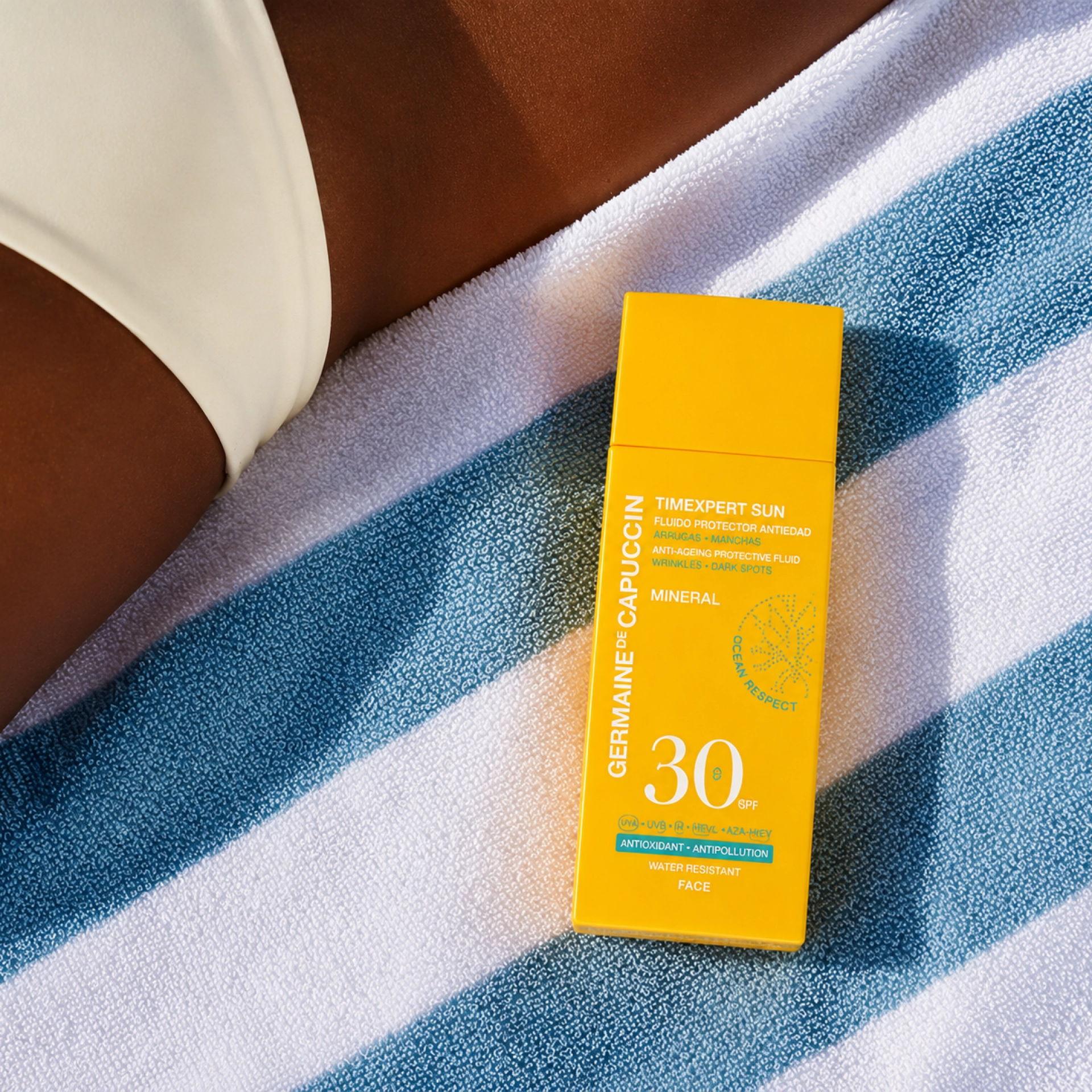 Fluido Protector Solar Antiedad 50 ml - Timexpert Sun - Germaine de Capuccini ®