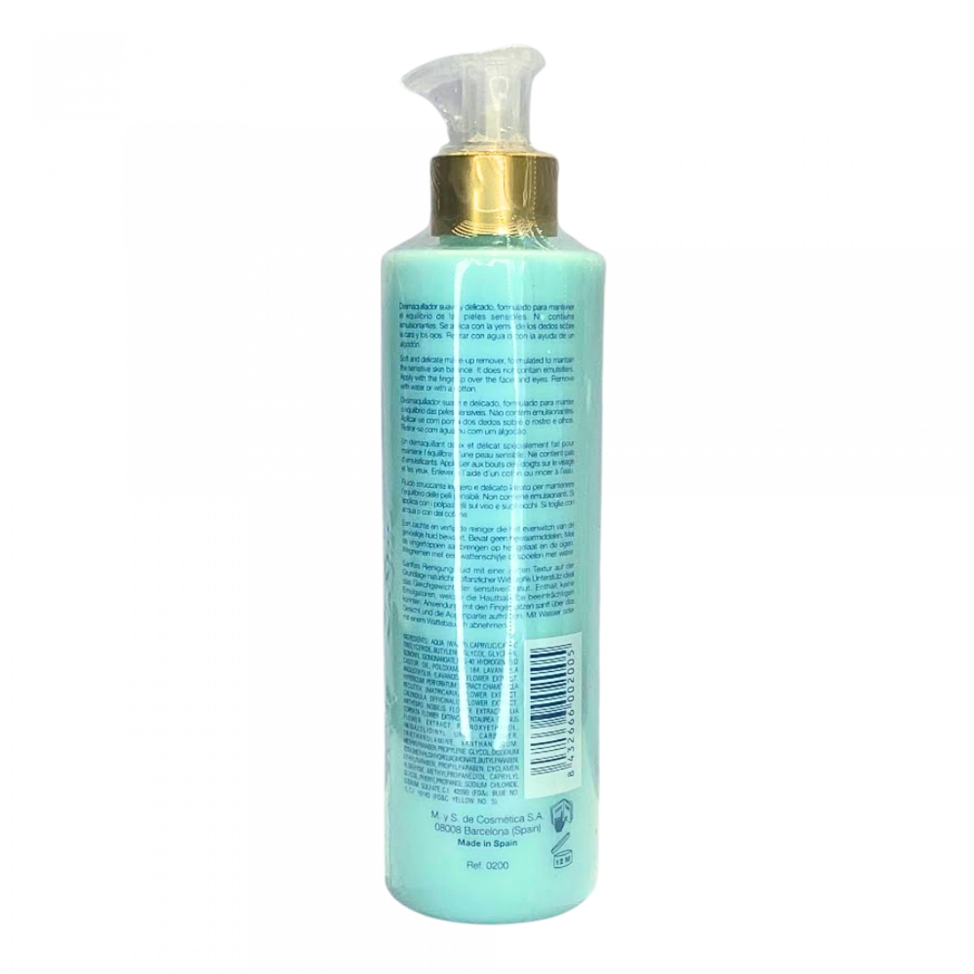 Fresh Cleansing Fluid | Fluido desmaquillante 250ml - Skin comfort - Bruno Vassari ®