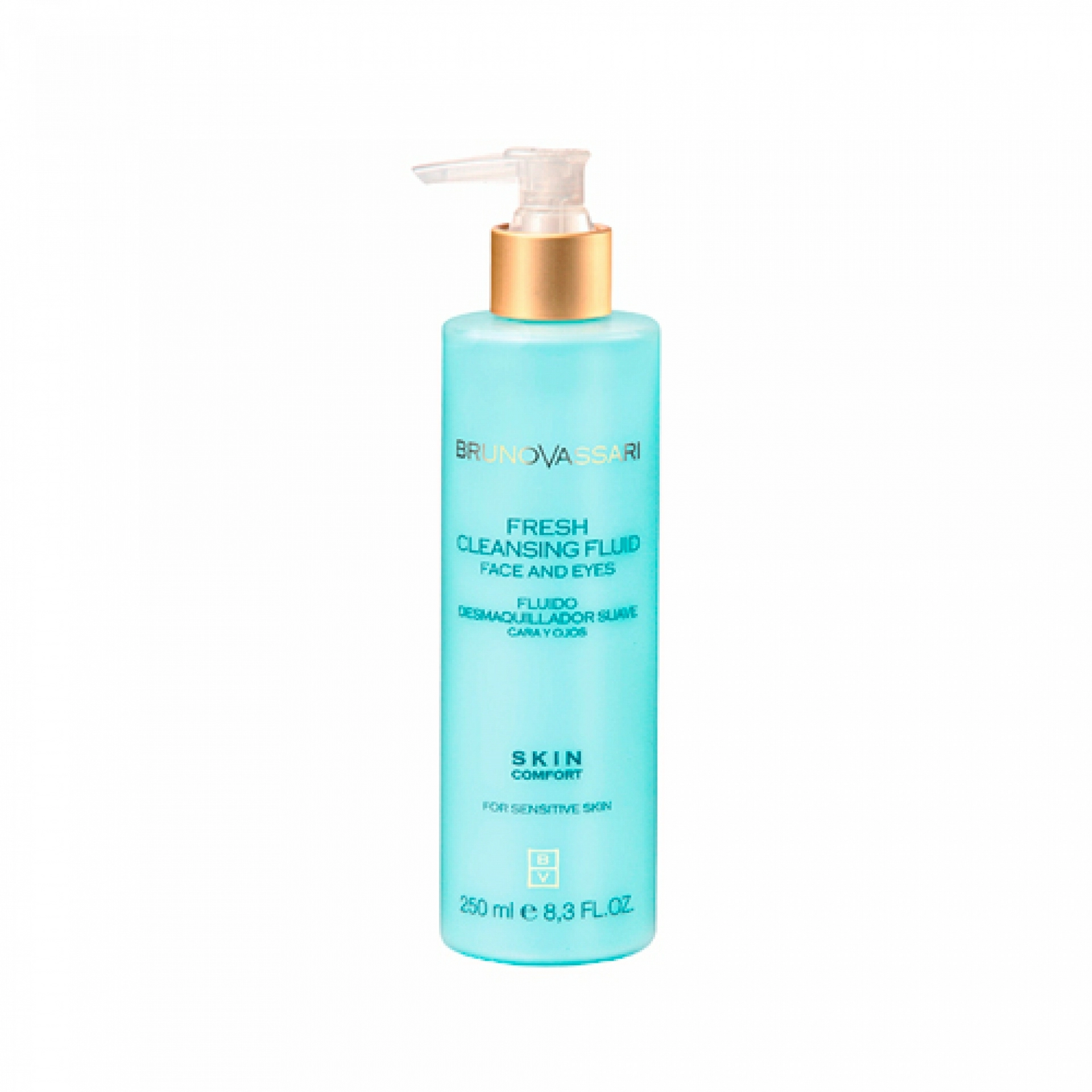 Fresh Cleansing Fluid | Fluido desmaquillante 250ml - Skin comfort - Bruno Vassari ®