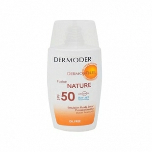 Fusion Nature SPF 50 | Protector Solar Facial Oil Free 50 ml - Dermosoleil – Dermoder ®