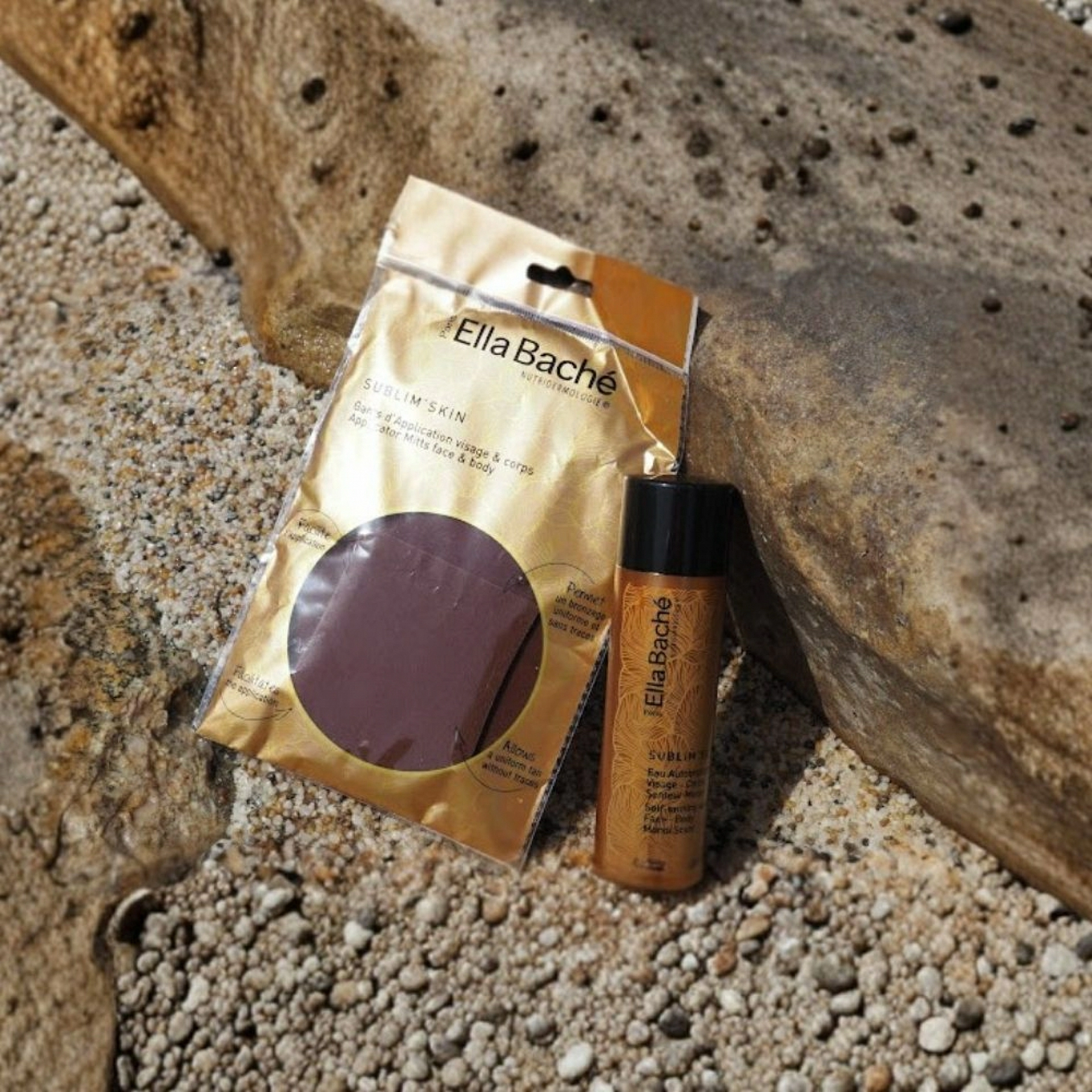 Gants D´Application Visage Et Corps - Guantes de Aplicación Facial y Corporal - Ella Baché ®