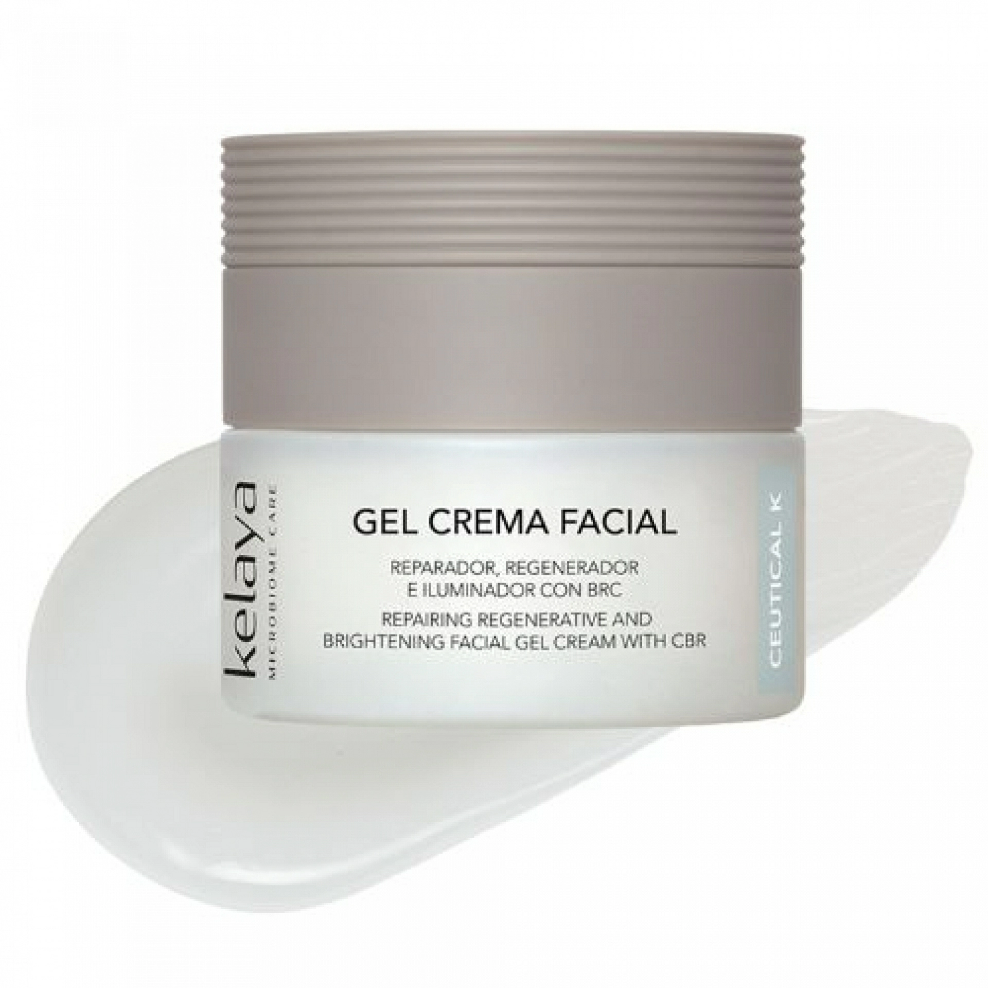 Gel Crema Facial Reparadora | Crema Regeneradora e iluminadora con BRC 50 ml - Ceutical K - Kelaya ®