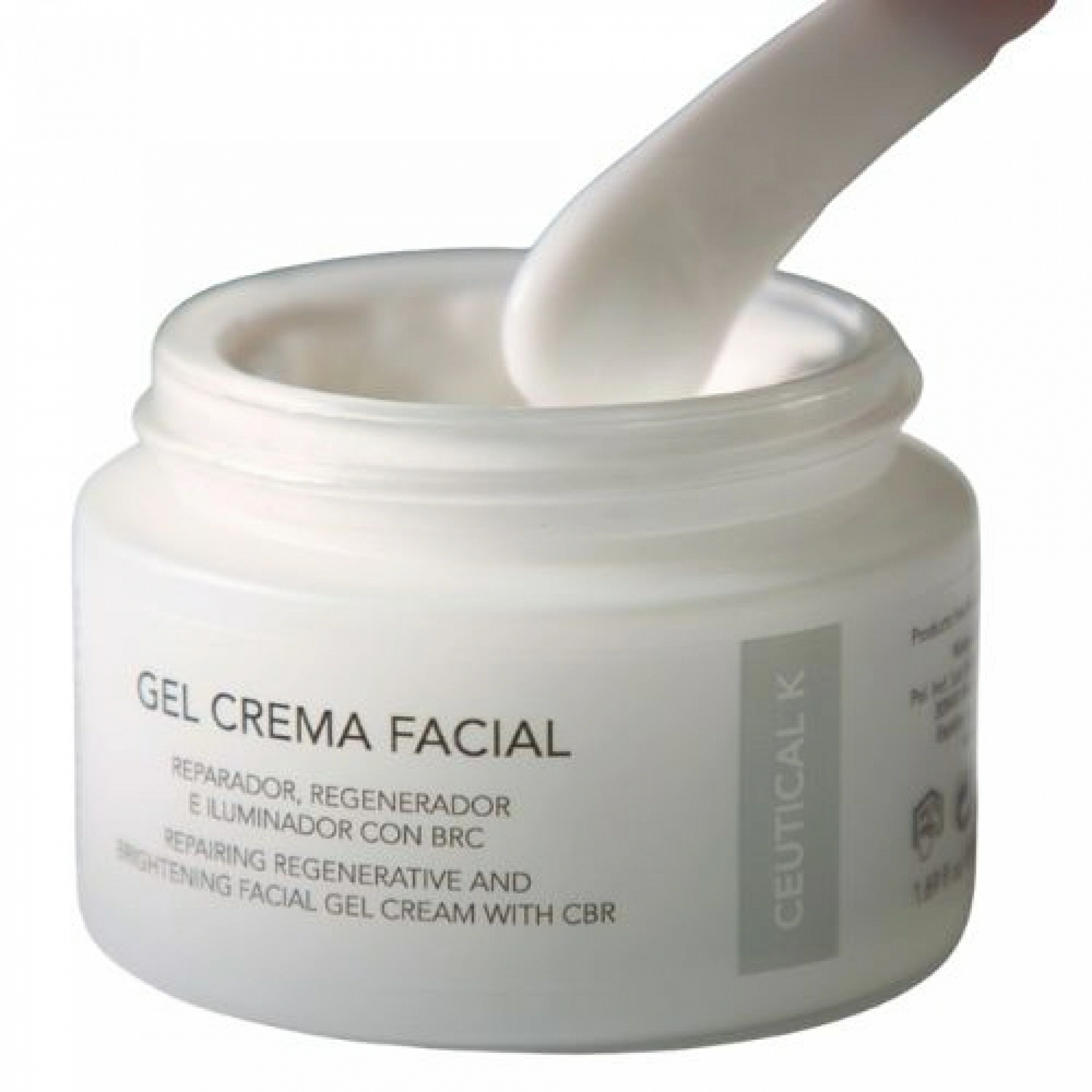 Gel Crema Facial Reparadora | Crema Regeneradora e iluminadora con BRC 50 ml - Ceutical K - Kelaya ®