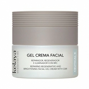 Gel Crema Facial Reparadora | Crema Regeneradora e iluminadora con BRC 50 ml - Ceutical K - Kelaya ®