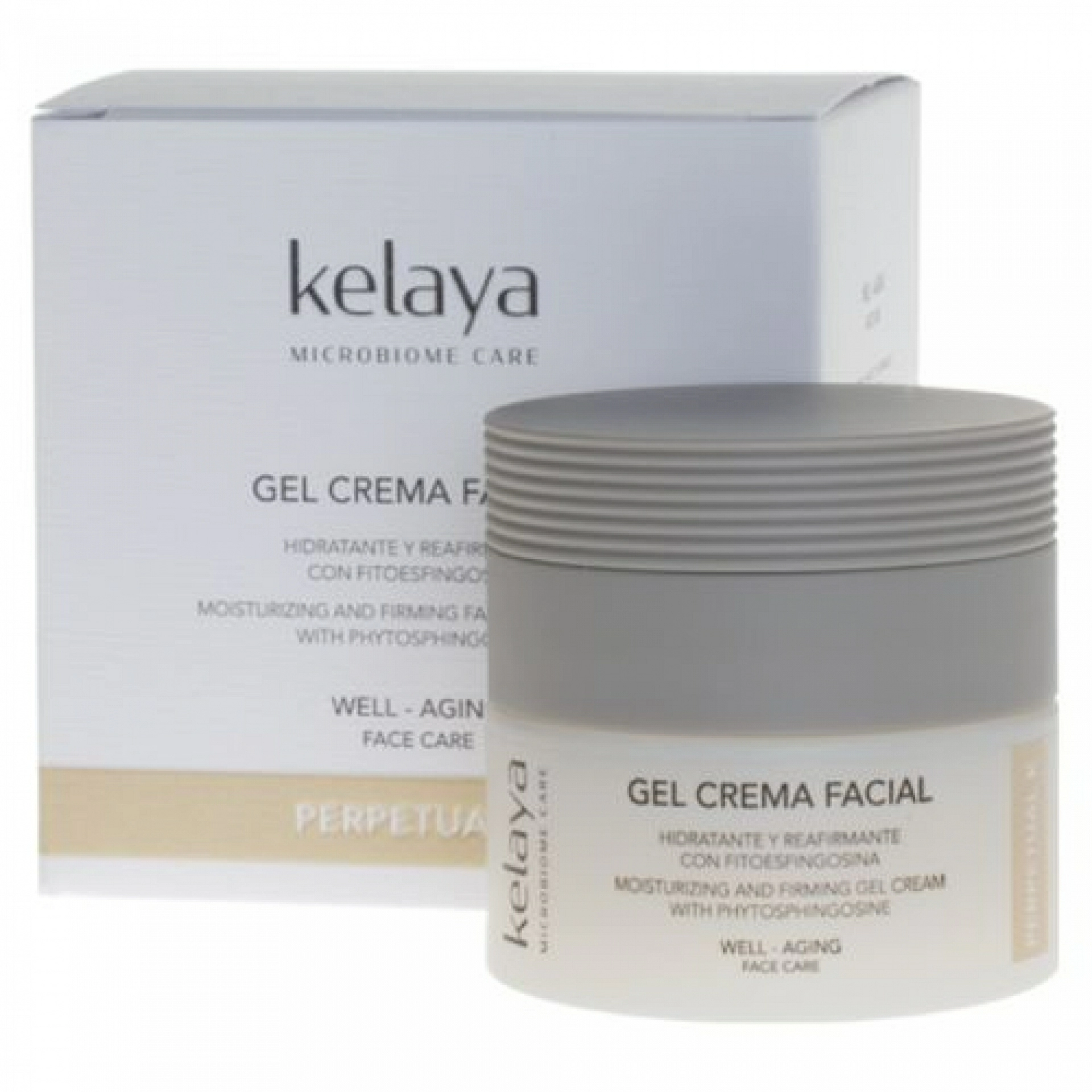 Gel Crema Hidratante | Gel Hidratante y Reafirmante con Fitoesfingosina 50ml - Perpetual K - Kelaya ®