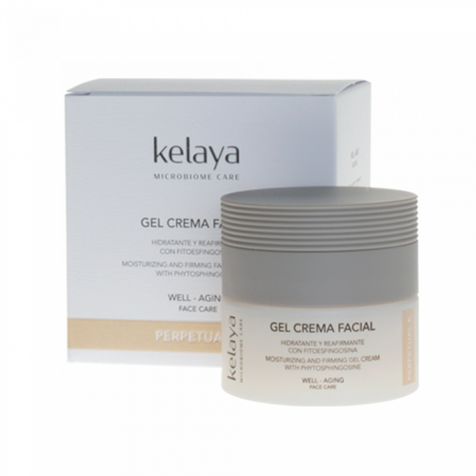 Gel Crema Hidratante | Gel Hidratante y Reafirmante con Fitoesfingosina 50ml - Perpetual K - Kelaya ®