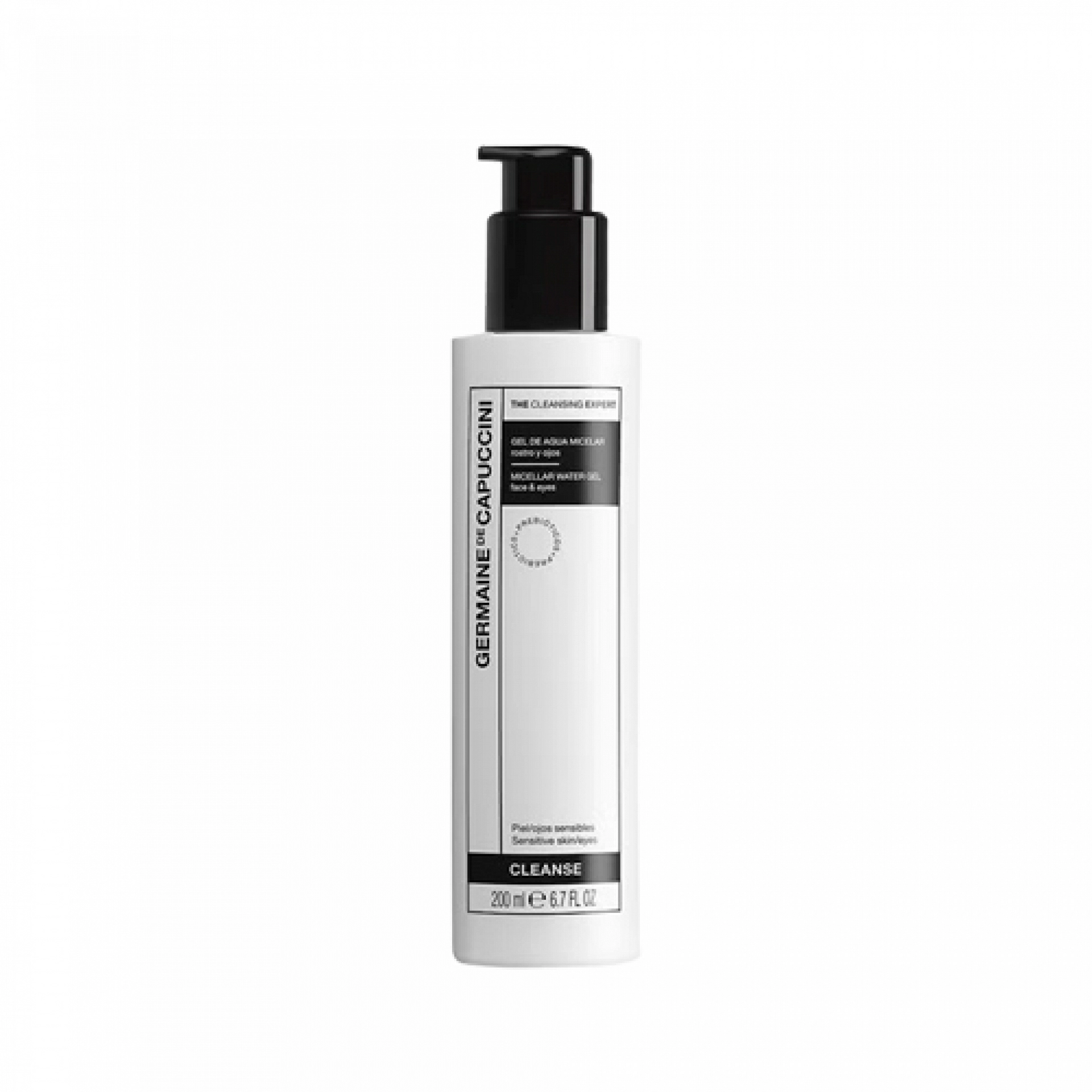 Gel de Agua Micelar Rostro/Ojos 200ml - The Cleansing Expert - Germaine de Capuccini ®