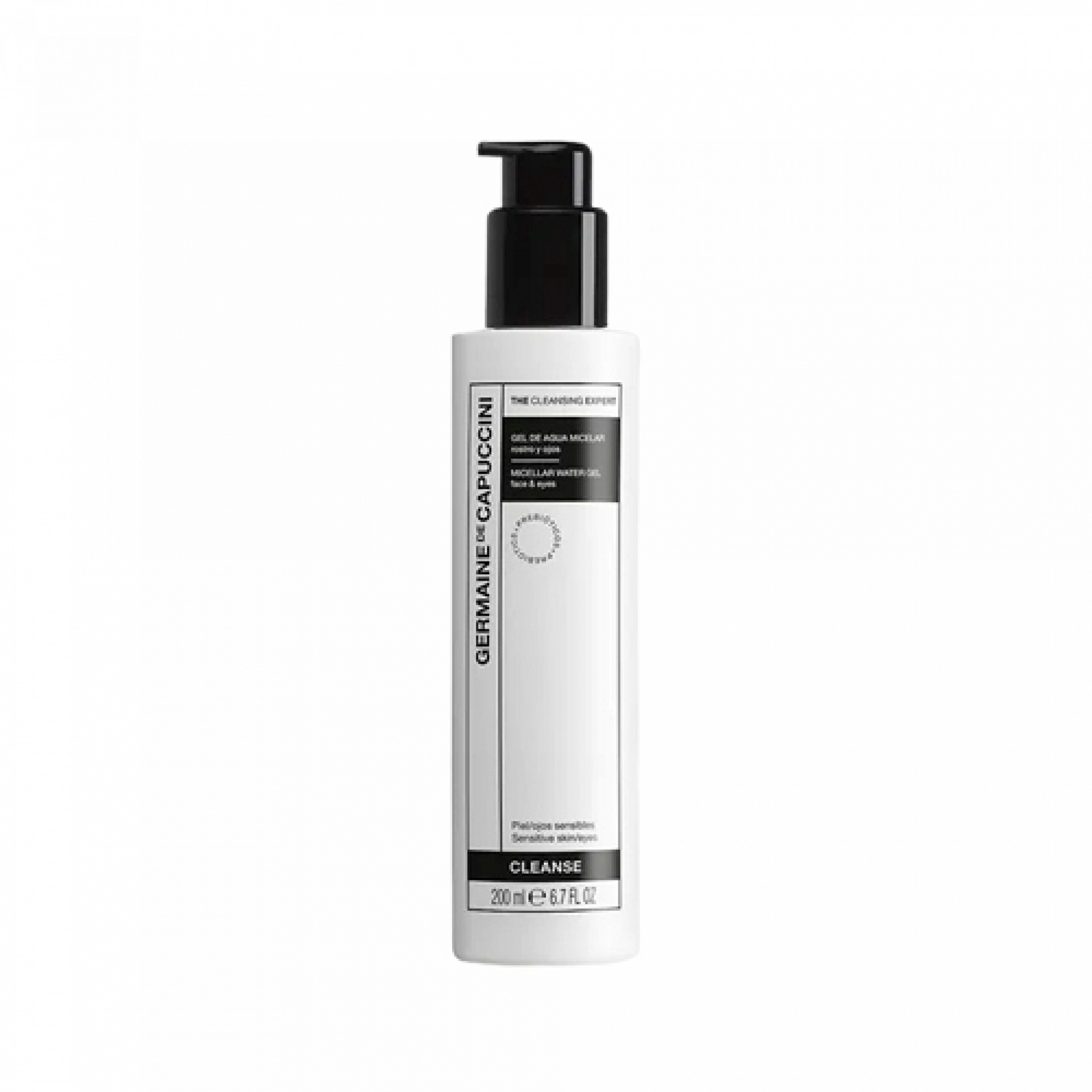 Gel de Agua Micelar Rostro/Ojos 200ml - The Cleansing Expert - Germaine de Capuccini ®