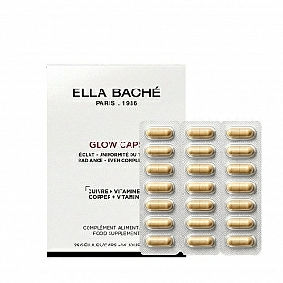 Glow Caps | Cápsulas iluminadoras 28 cáps - Tomate Glow - Ella Baché ®