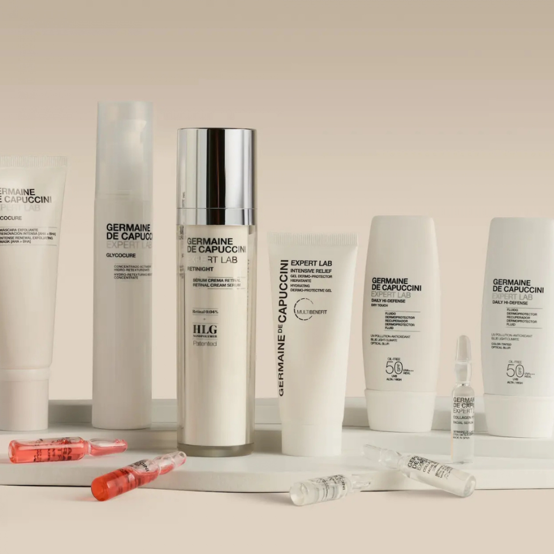 Glycocure Máscara Exfoliante Renovación Intensa 50ml - Expert Lab - Germaine de Capuccini ®