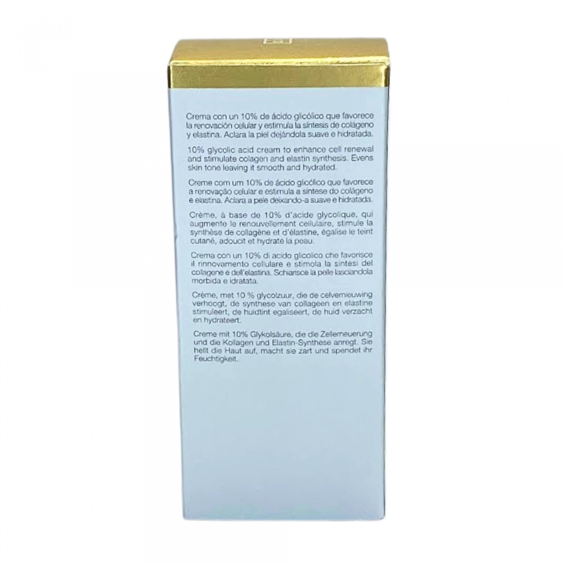 Glycolic Cream 10 | Crema antiarrugas 50ml - AHA - Bruno Vassari ®