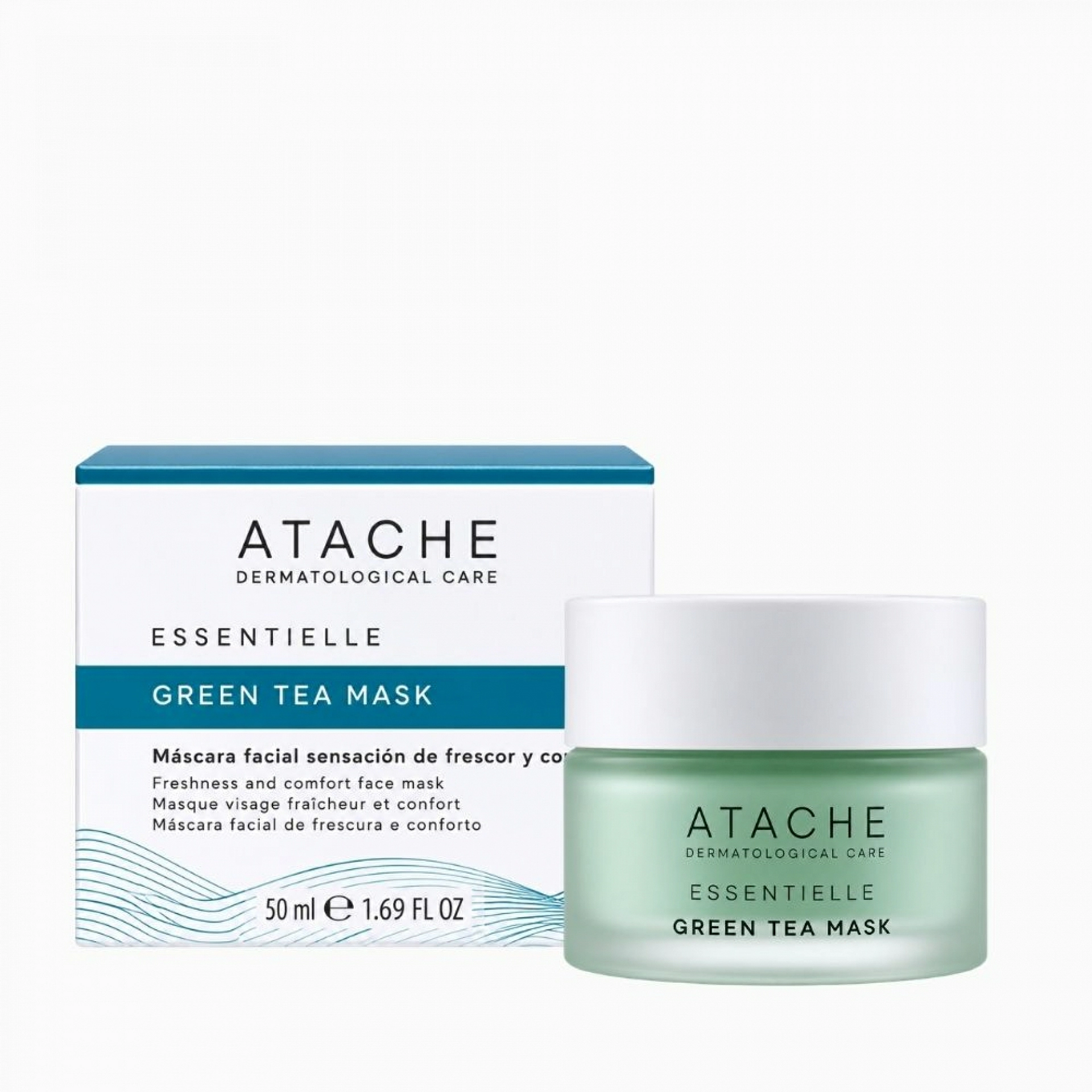 Green Tea Mask | Mascarilla Facial Antiedad  - Essentielle - Atache ®