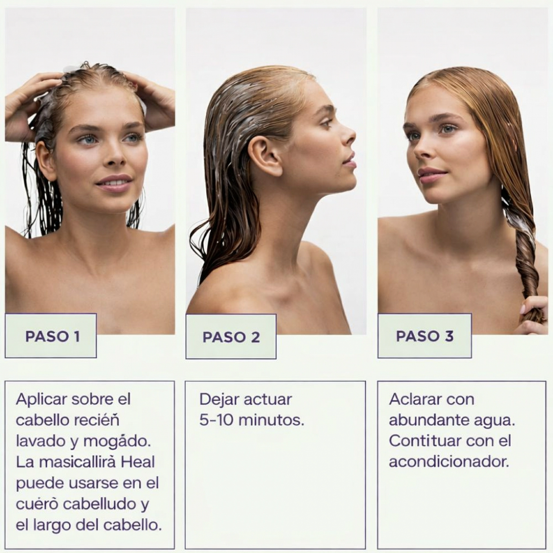 Hair Masque | Mascarilla Curativa 250 ml - Head & Hair Heal - Maria Nila ®