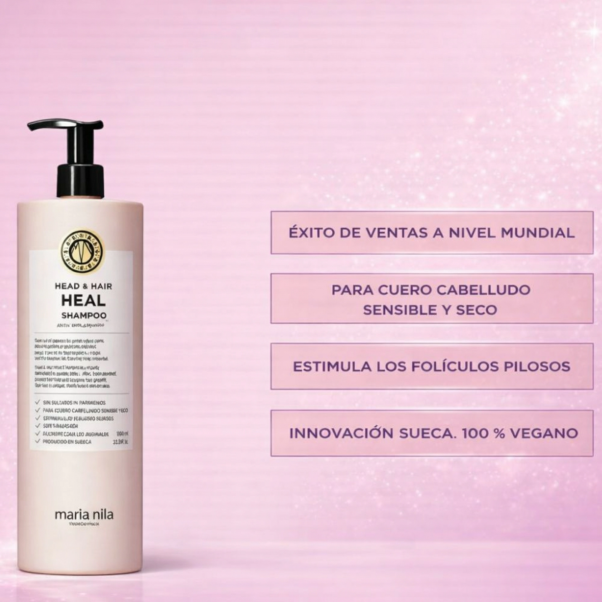 Heal Shampoo | Champú Calmante y anticaída - Head & Hair Heal - Maria Nila ®