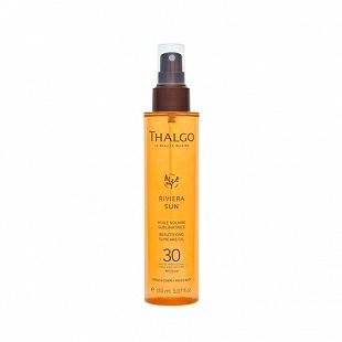 Huile Solaire Sublimatrice SPF30 | Aceite Solar Embellecedor para Cara y Cuerpo 150ml - Riviera Sun - Thalgo ®