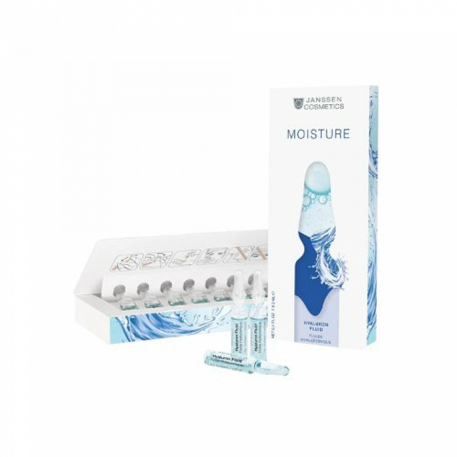 Hyaluron Fluid Ampoules | Ampollas de Ácido Hialurónico 7x2 ml - Ampoules - Janssen Cosmetics ®