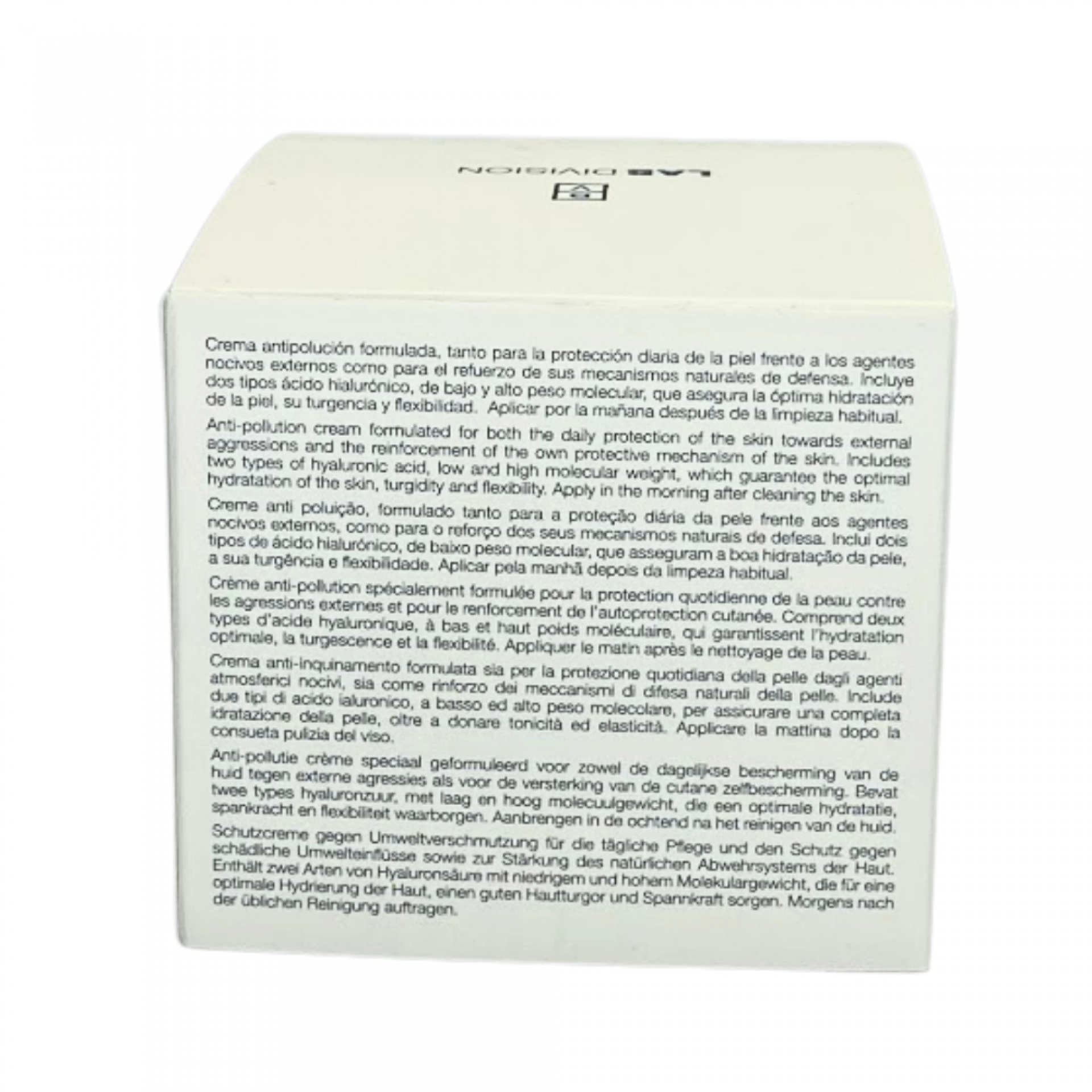Hyaluronic Cream Pollution Neutralizer | Crema 50ml - HA50X - Bruno Vassari ®