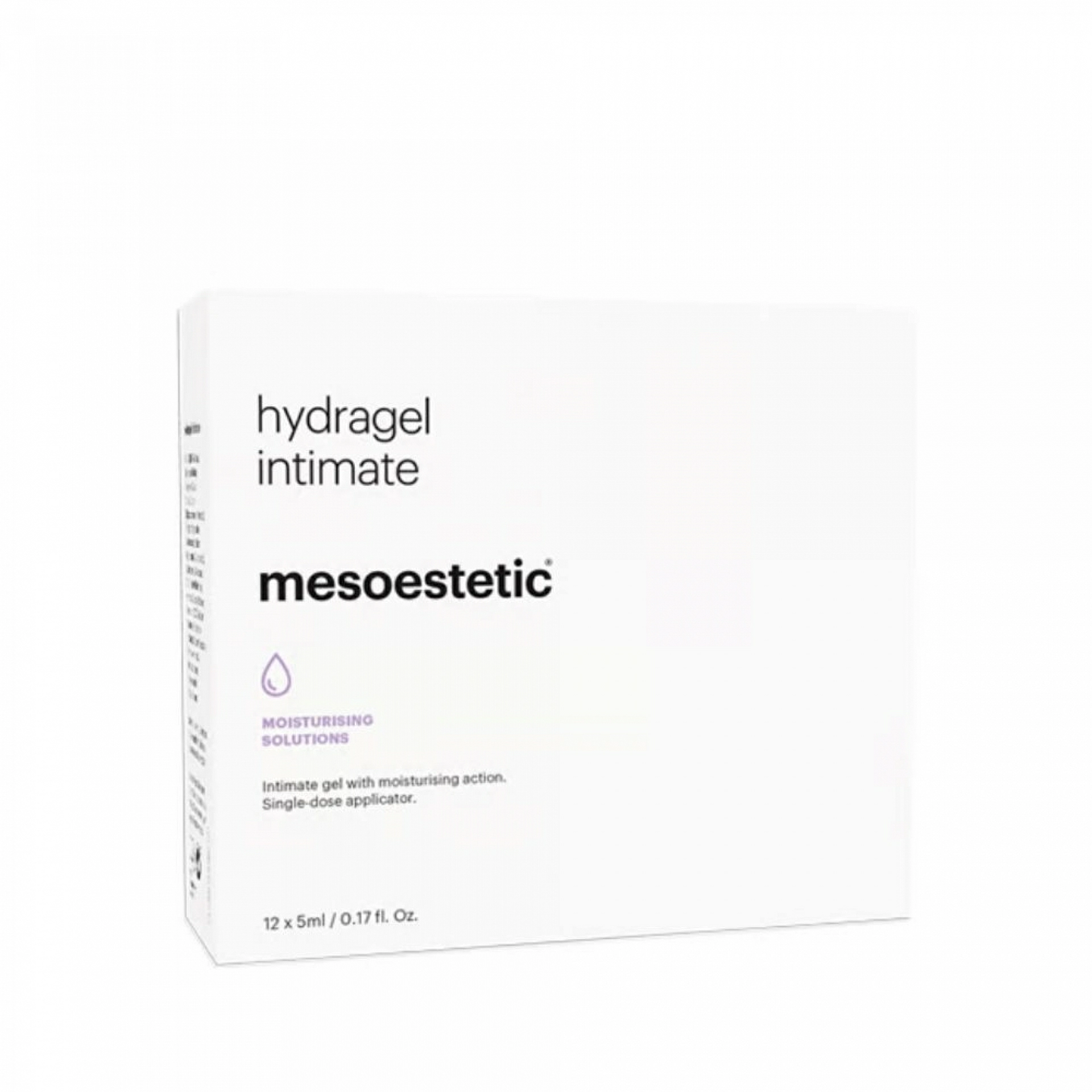 hydragel intimate | gel íntimo 12x5ml - moisturising solutions - mesoestetic ®