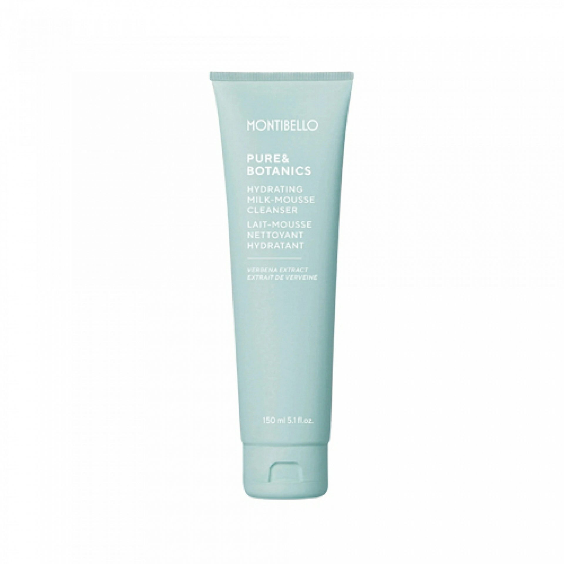 Hydrating Milk-Mousse Cleanser | Leche facial en espuma - 150 ml - Pure & Botanics - Montibello ®