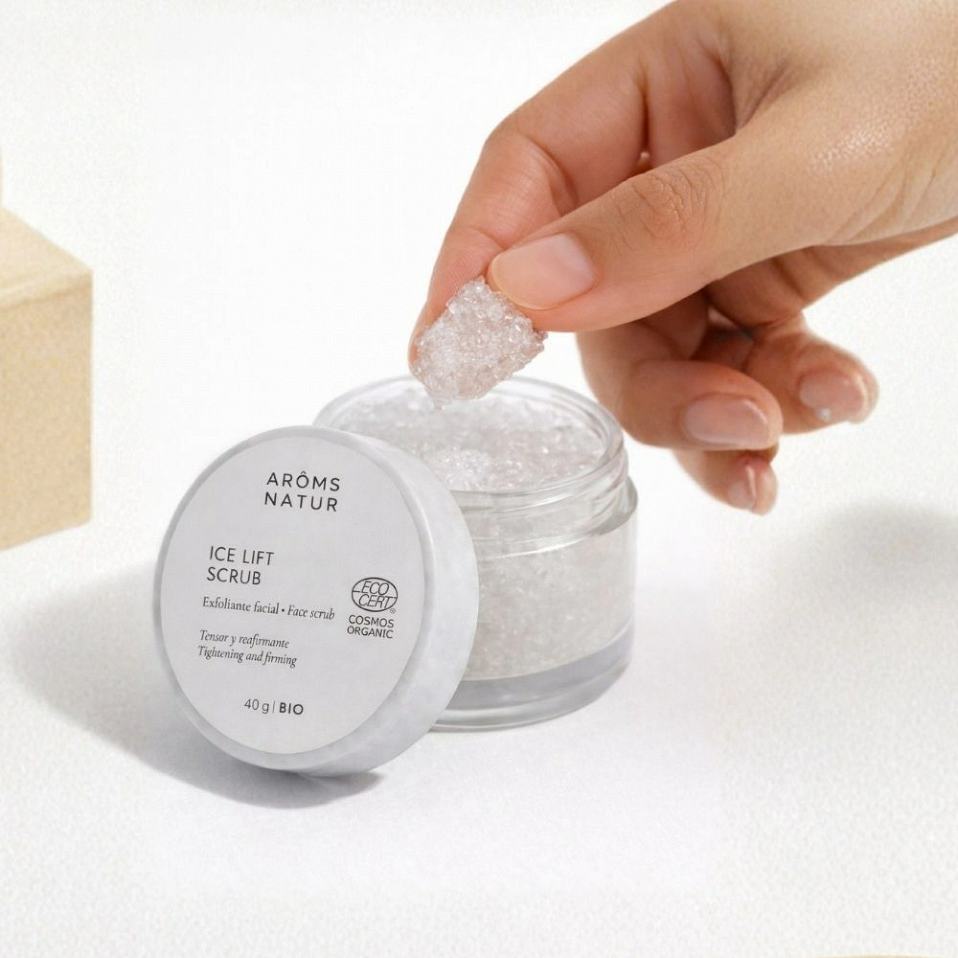 Ice Lift Scrub 40 ml | Exfoliante facial - Arôms Natur ®