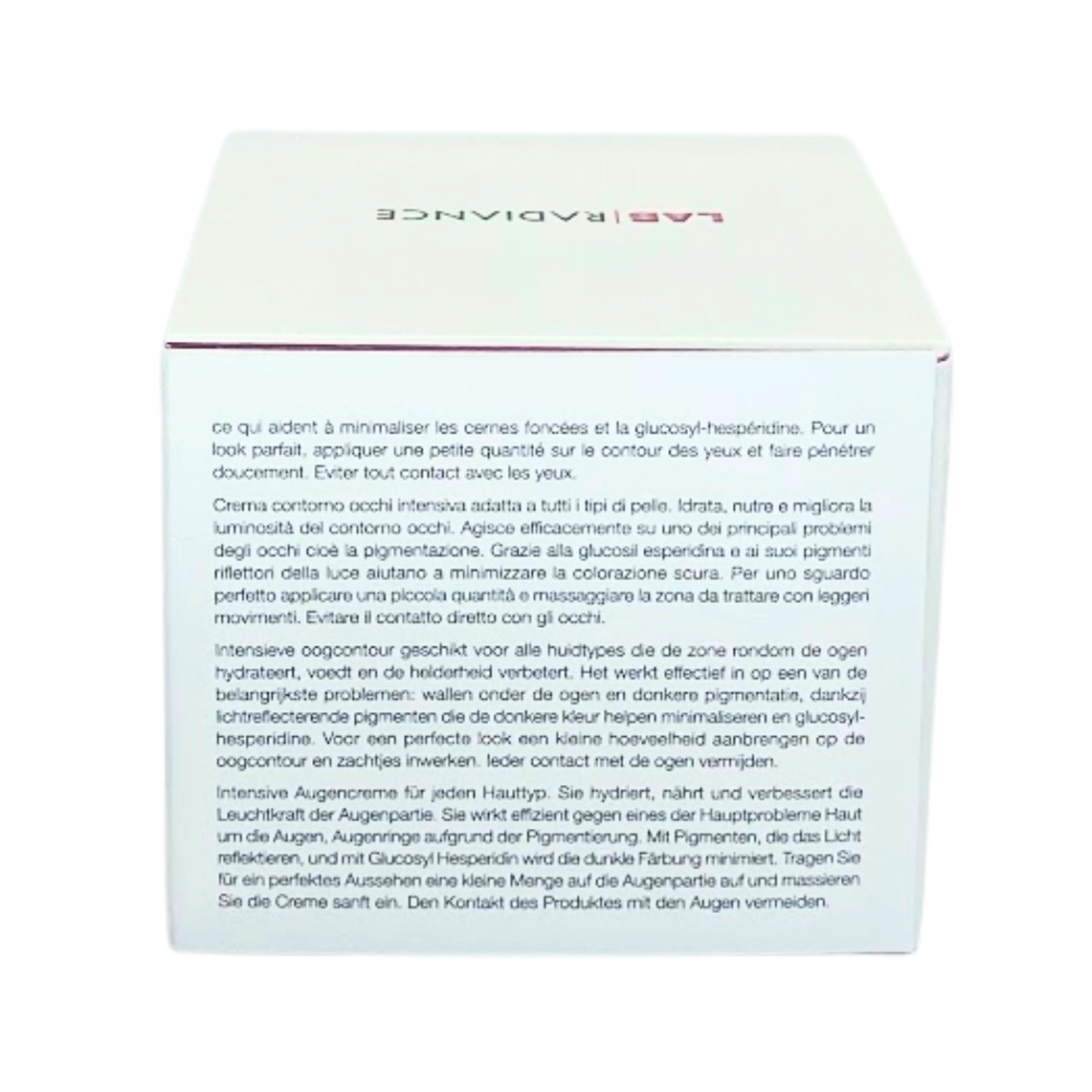 Illuminating Eye Contour | Contorno de ojos iluminador 15ml - Lab Radiance - Bruno Vassari ®