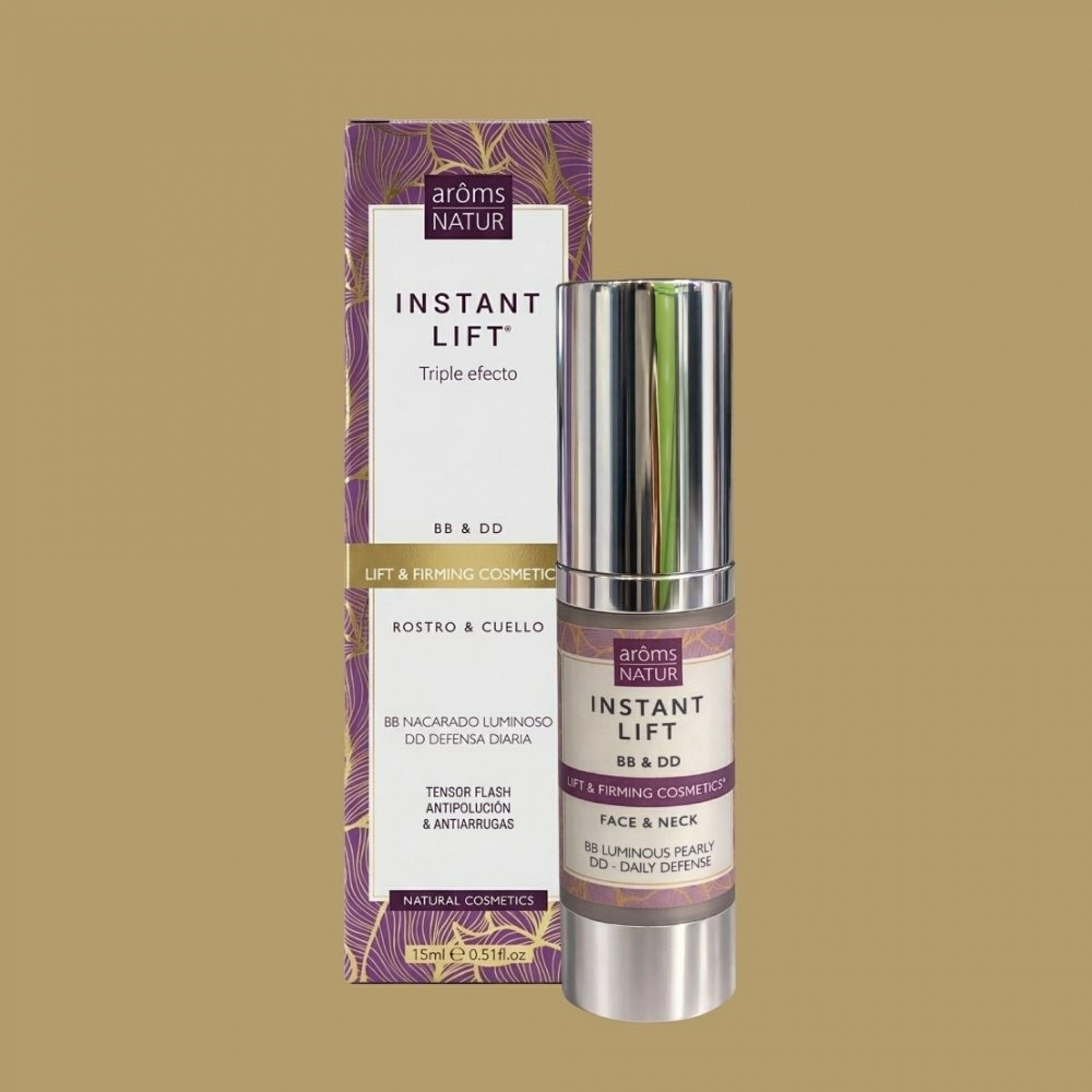 Instant Lift BB & DD | Sérum reafirmante 15ml - Lift & Firming - Arôms Natur ®