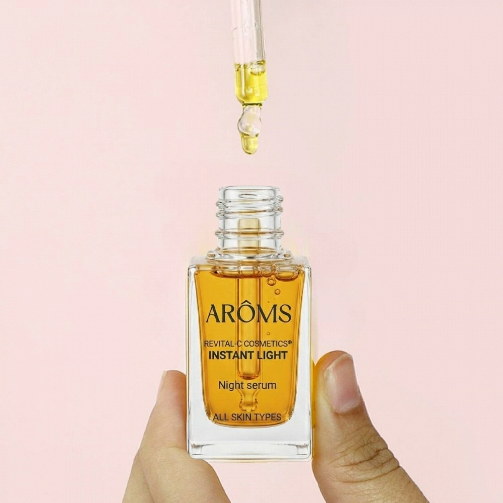 Instant Light Natural Serum | Serum reparador 15ml - Revital-C Antiox & Radiance - Arôms Natur ®