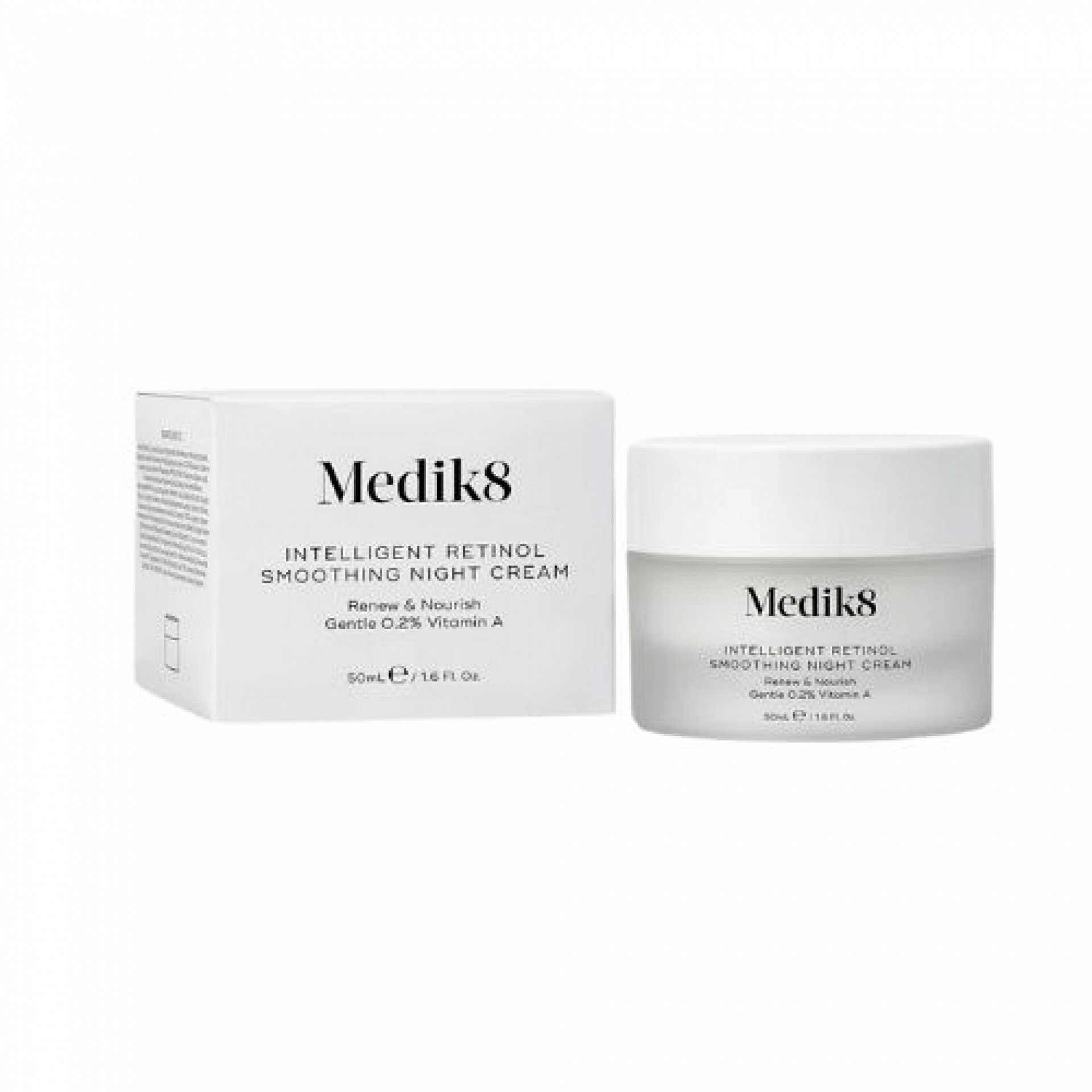Intelligent Retinol Smoothing Night Cream | Crema de noche hidratante 50ml - Medik8 ®