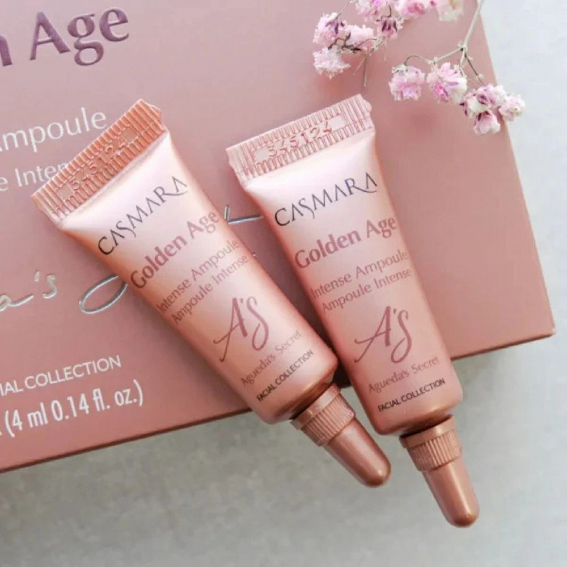 Intense Ampoule | Ampollas regeneradoras 10x4ml - Golden Age - Casmara ®