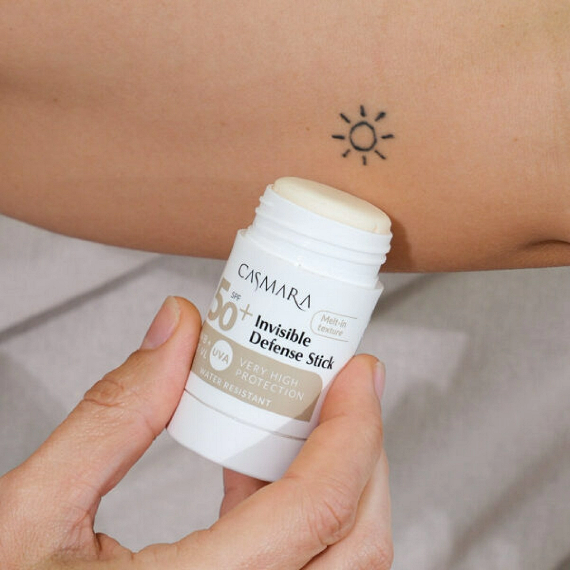 Invisible Defense Stick SPF50+ | Stick solar invisible 30g - Casmara ®