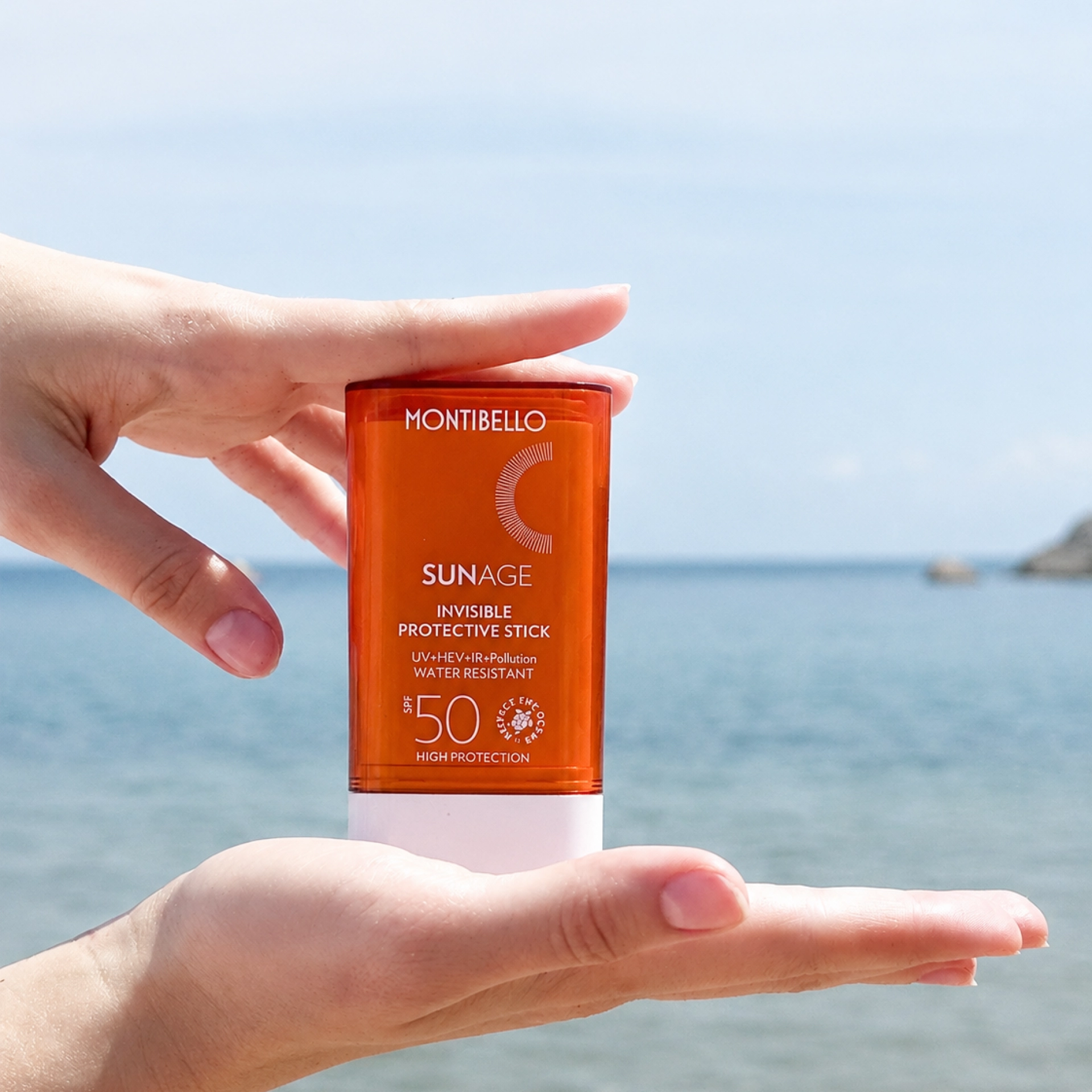 Invisible Protective Stick SPF50 | Protector solar en stick 20ml - Sun Age - Montibello ®