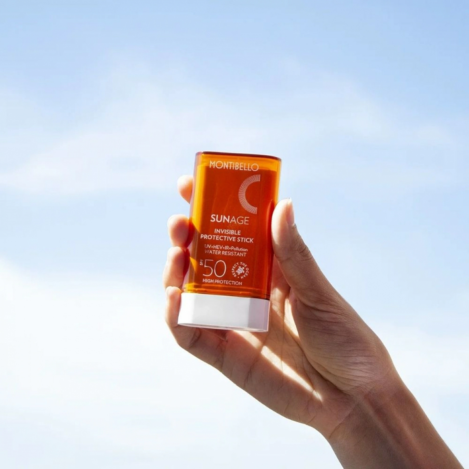 Invisible Protective Stick SPF50 | Protector solar en stick 20ml - Sun Age - Montibello ®